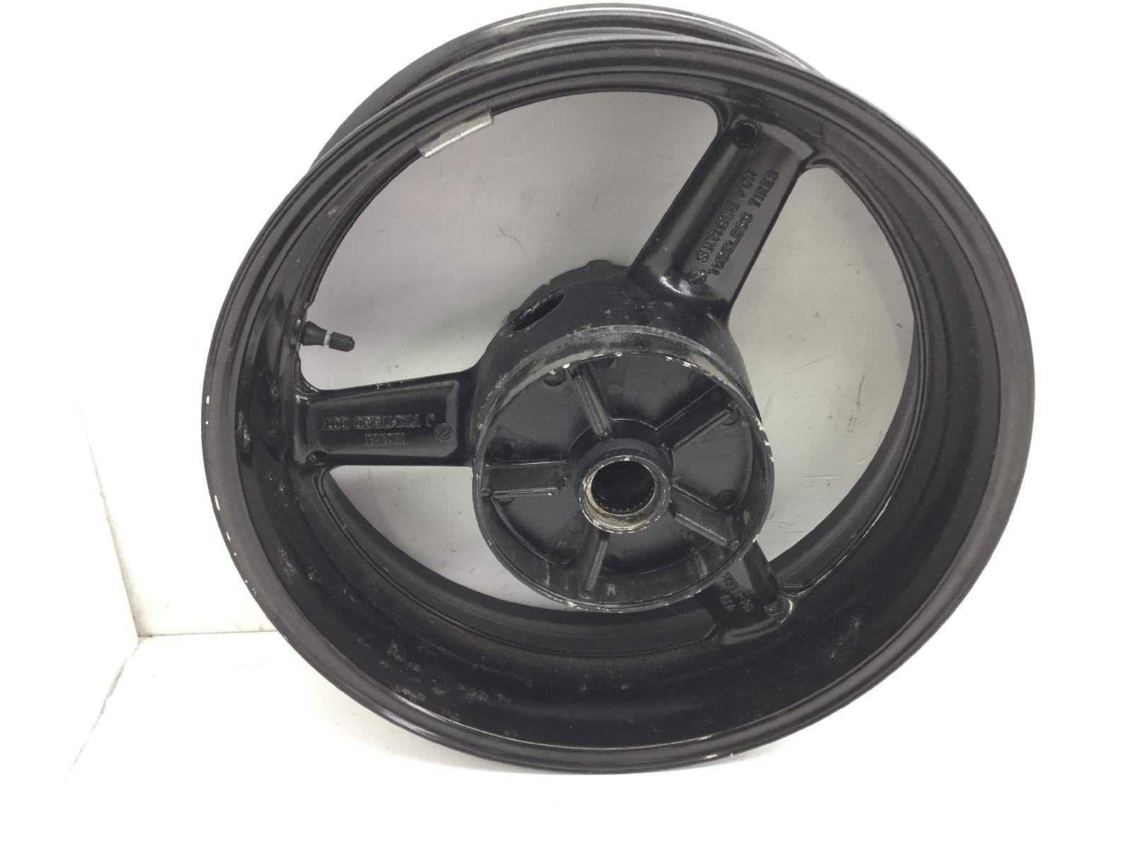 Yamaha yzf r6 600 cerchio ruota posteriore 17 x 5.50 2001 2002 rj036-rj037