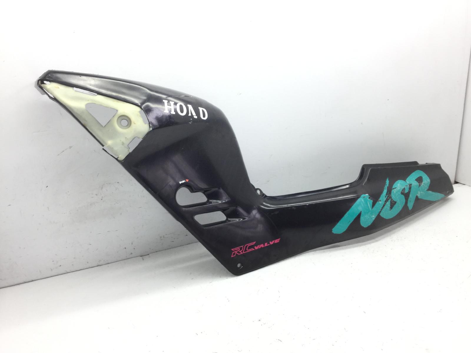 Honda nsr f2 naked 125 carena fiancata sinistra con alette rotte 1992 1993 jc200
