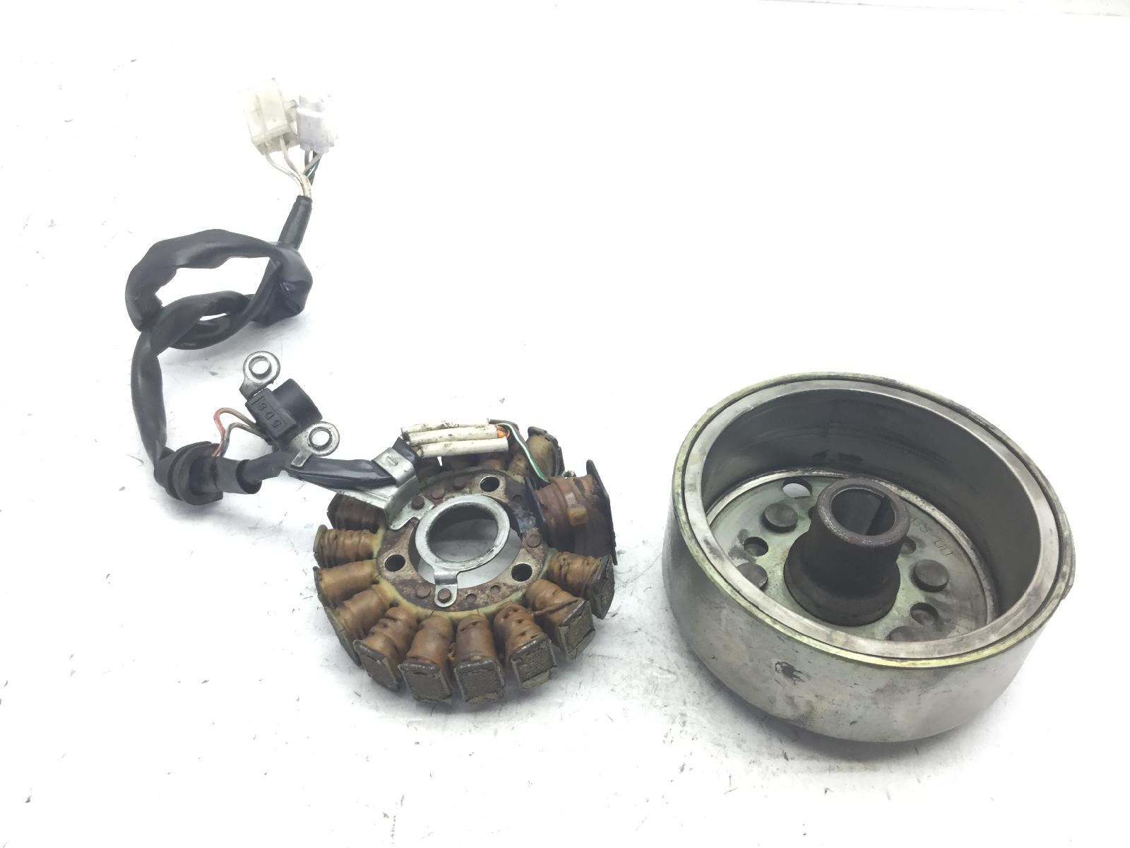 Mbk yp skyliner 125 statore e volano avviamento generatore crepe su bobine 1998 2000 se022