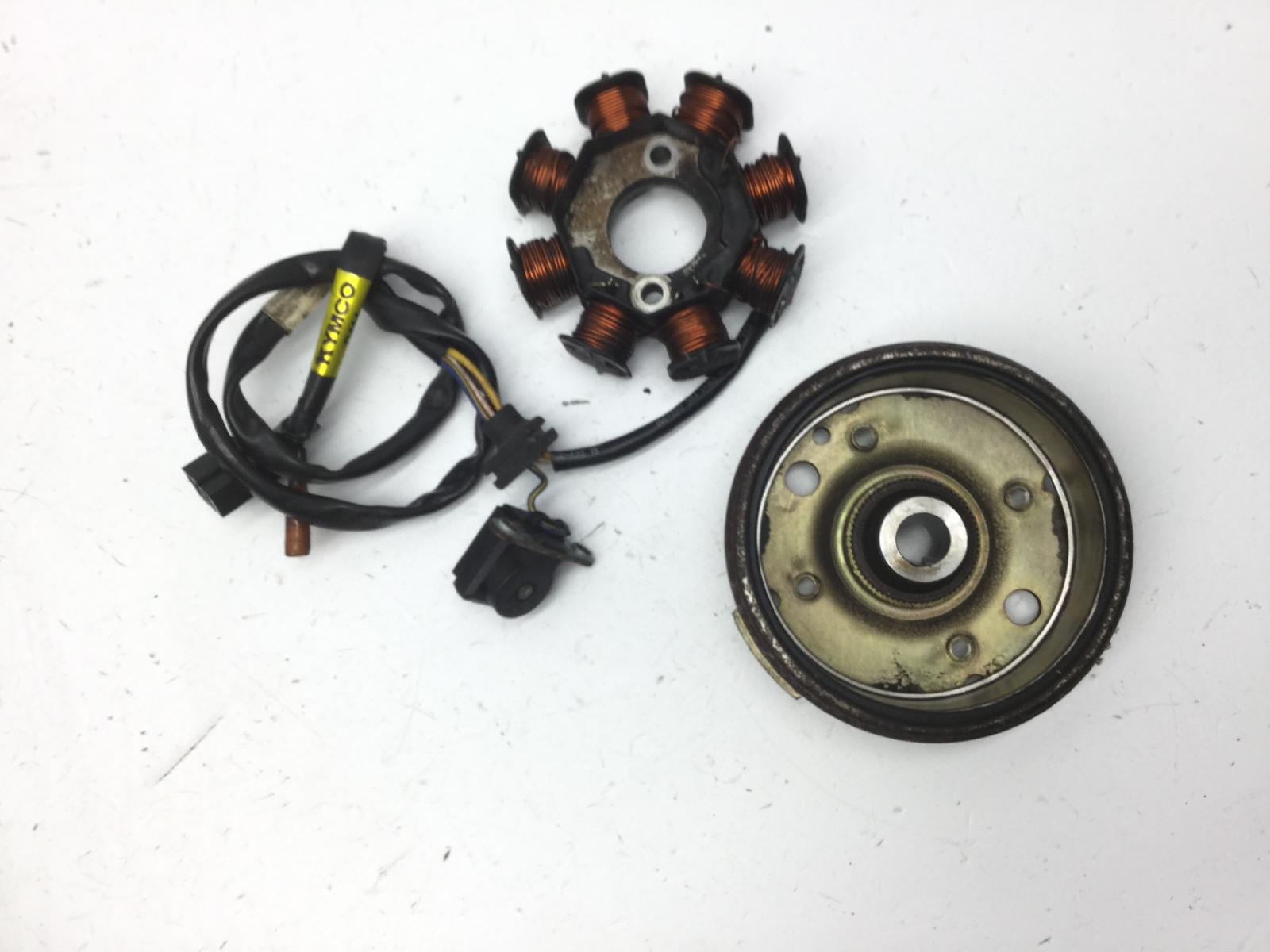 Kymco people s 4t 50 statore campo magnetico e volano 2006 2008 b91000