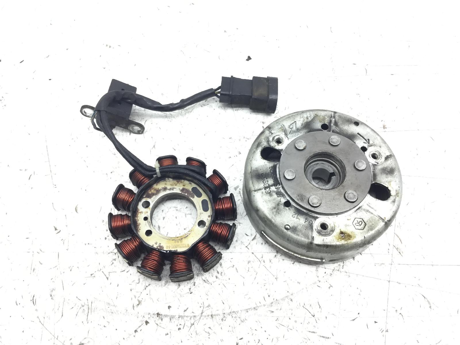 Piaggio fly 4t 4v 50 statore campo magnetico e volano 2012 2013 rp8c521