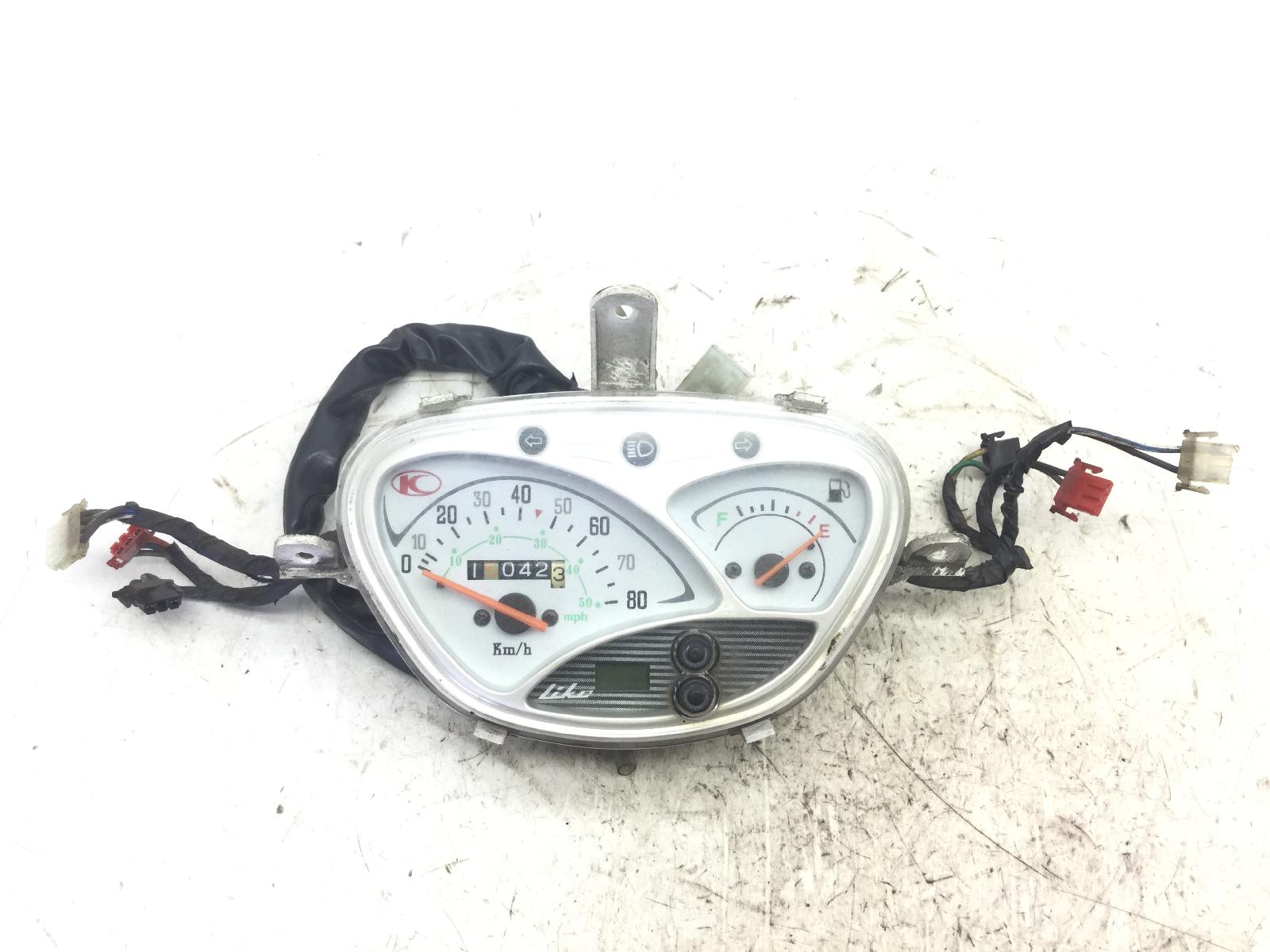 Kymco like 4t 50 strumentazione contachilometri gruppo strumenti cablaggio 2009 2009 d11000