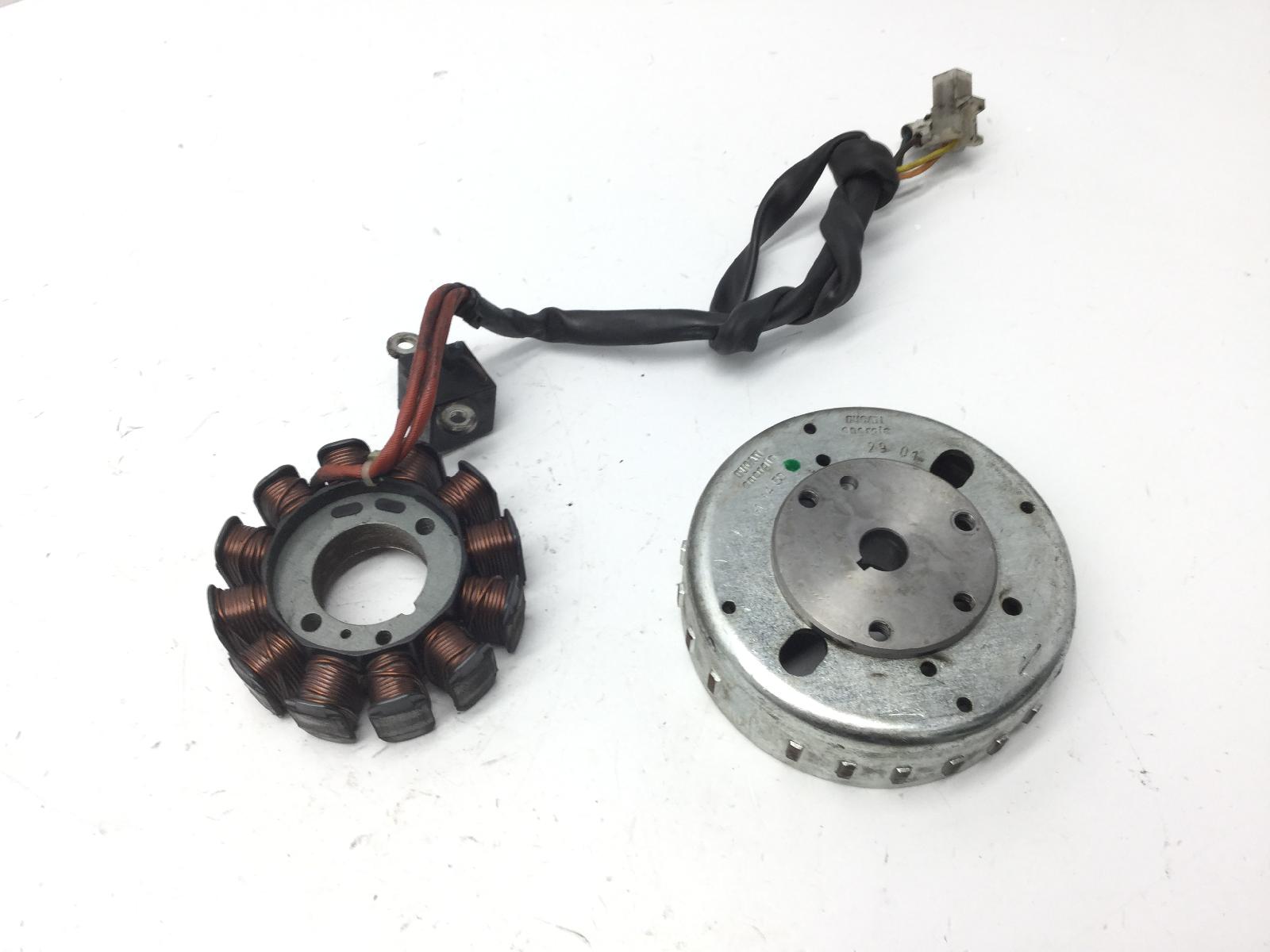 Aprilia scarabeo ditech ie 2t 50 statore campo magnetico e volano 2001 2004 sca00