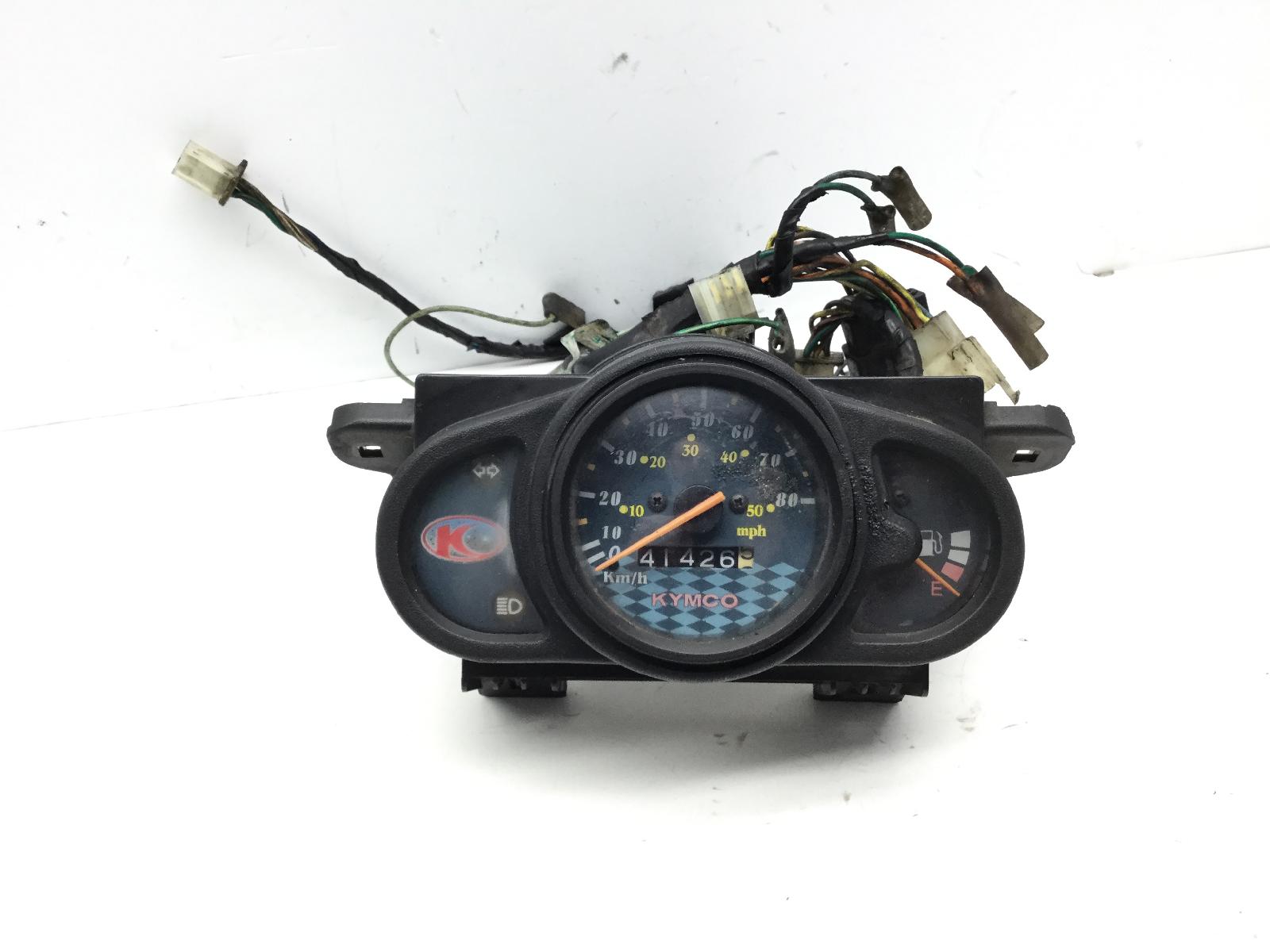 Kymco agility r12 4t 50 strumentazione contachilometri difetti calore 2007 2008 u60050