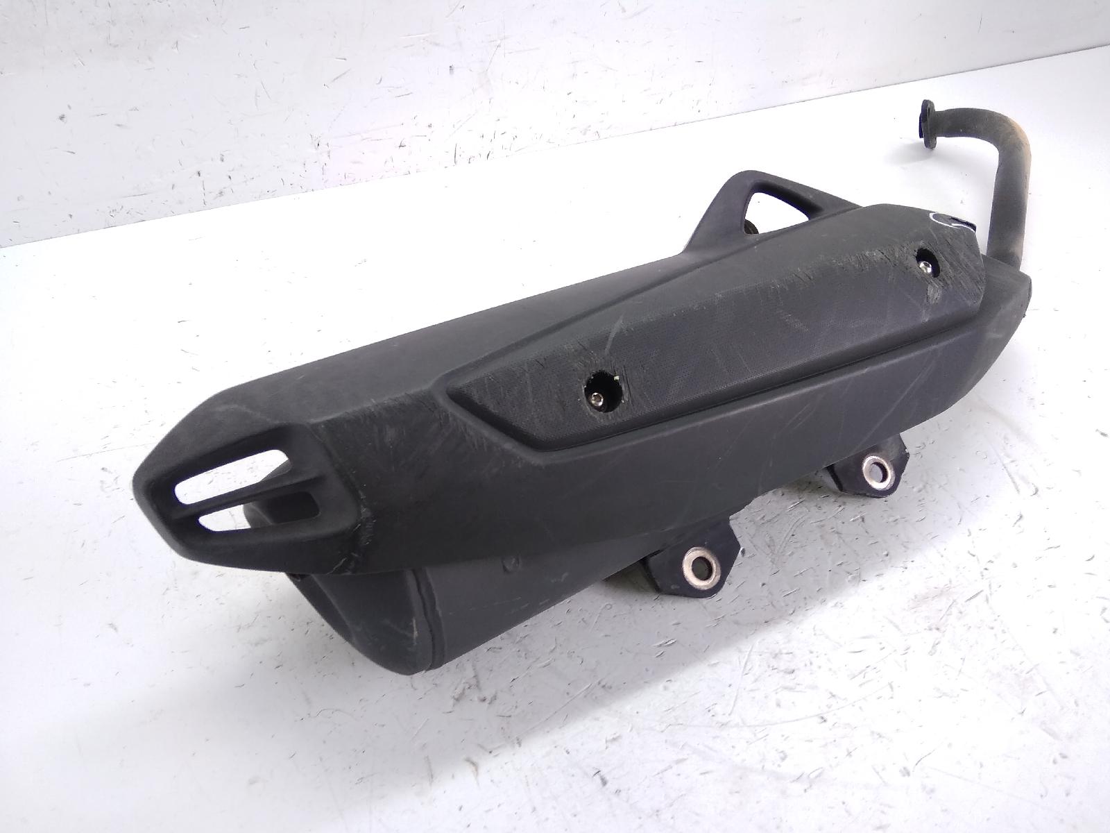 Yamaha n-max gpd125a 125 scarico marmitta rottura su protezione calore 2015 2015 se931