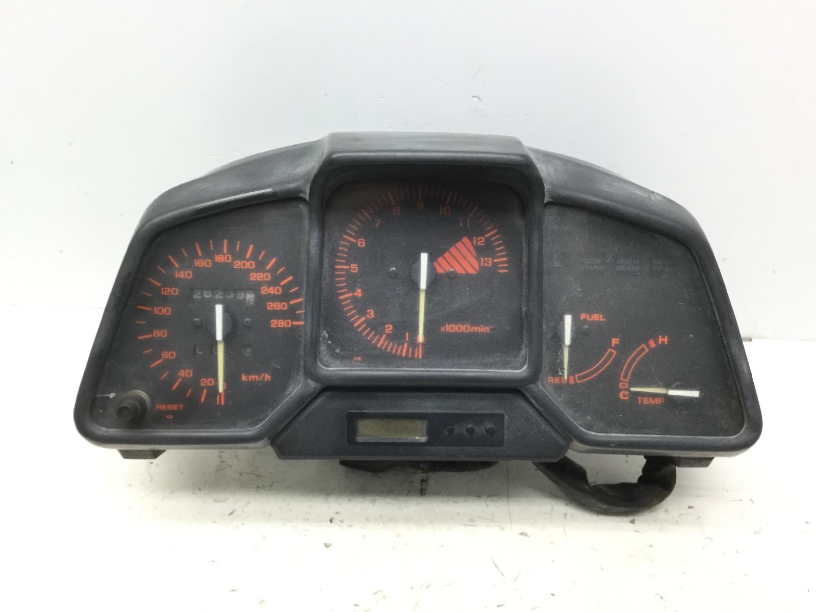 Honda vfr f 750 strumentazione contachilometri con rottura 1988 1989 j%2fk+rc24