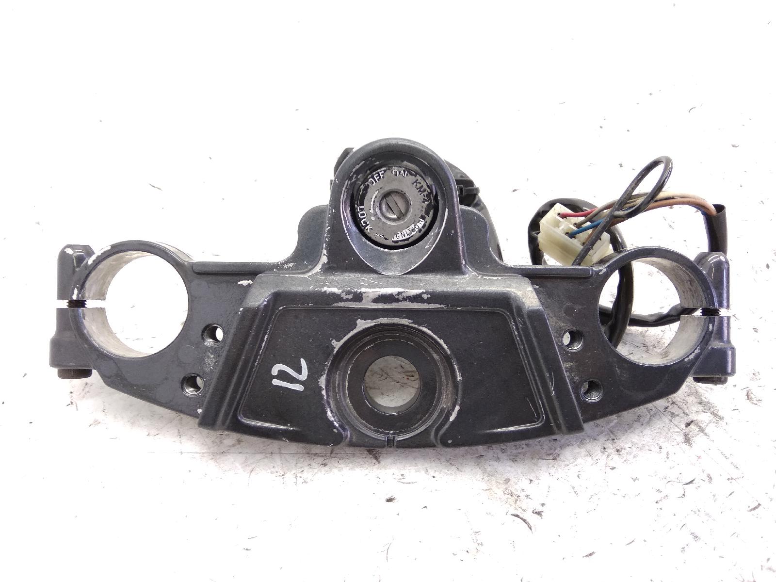 Kawasaki zzr e7 e9 600 piastra superiore forcella manubrio * no chiave 1999 2000 zx600eea