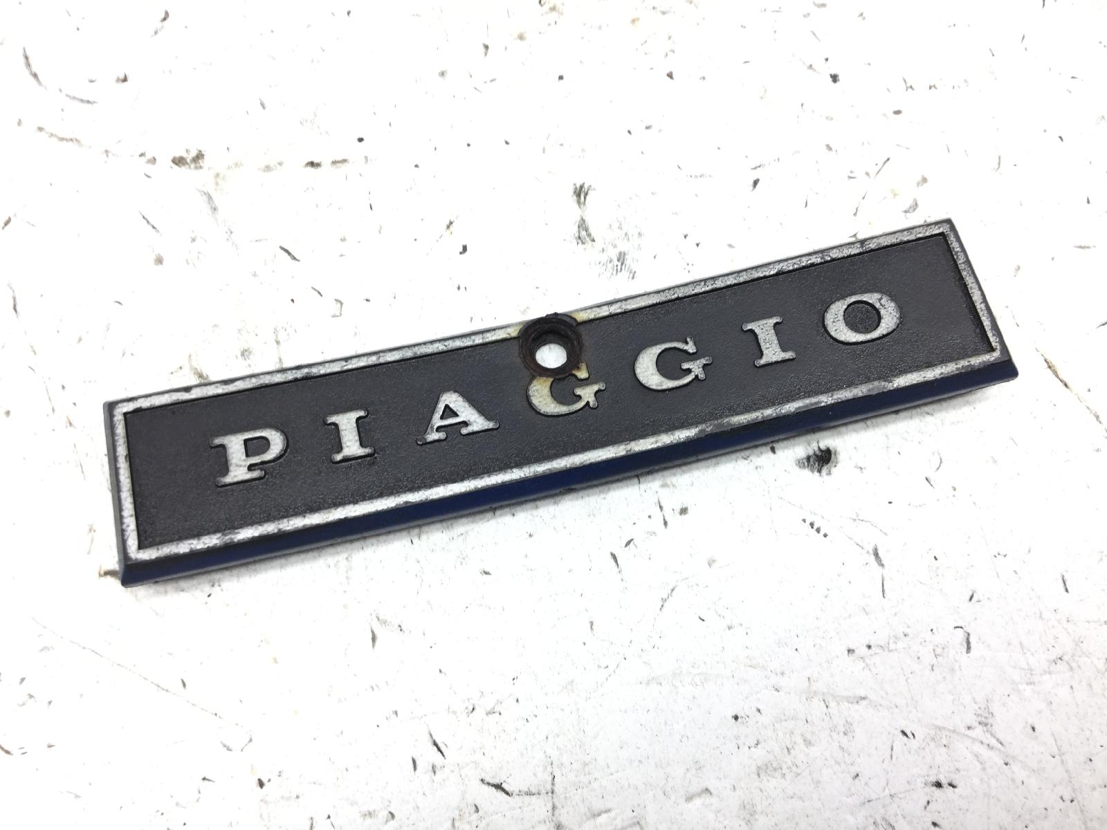 Piaggio vespa 50 vsa1t 50 emblema sottofanale posteriore 1970 1970 vsa1t