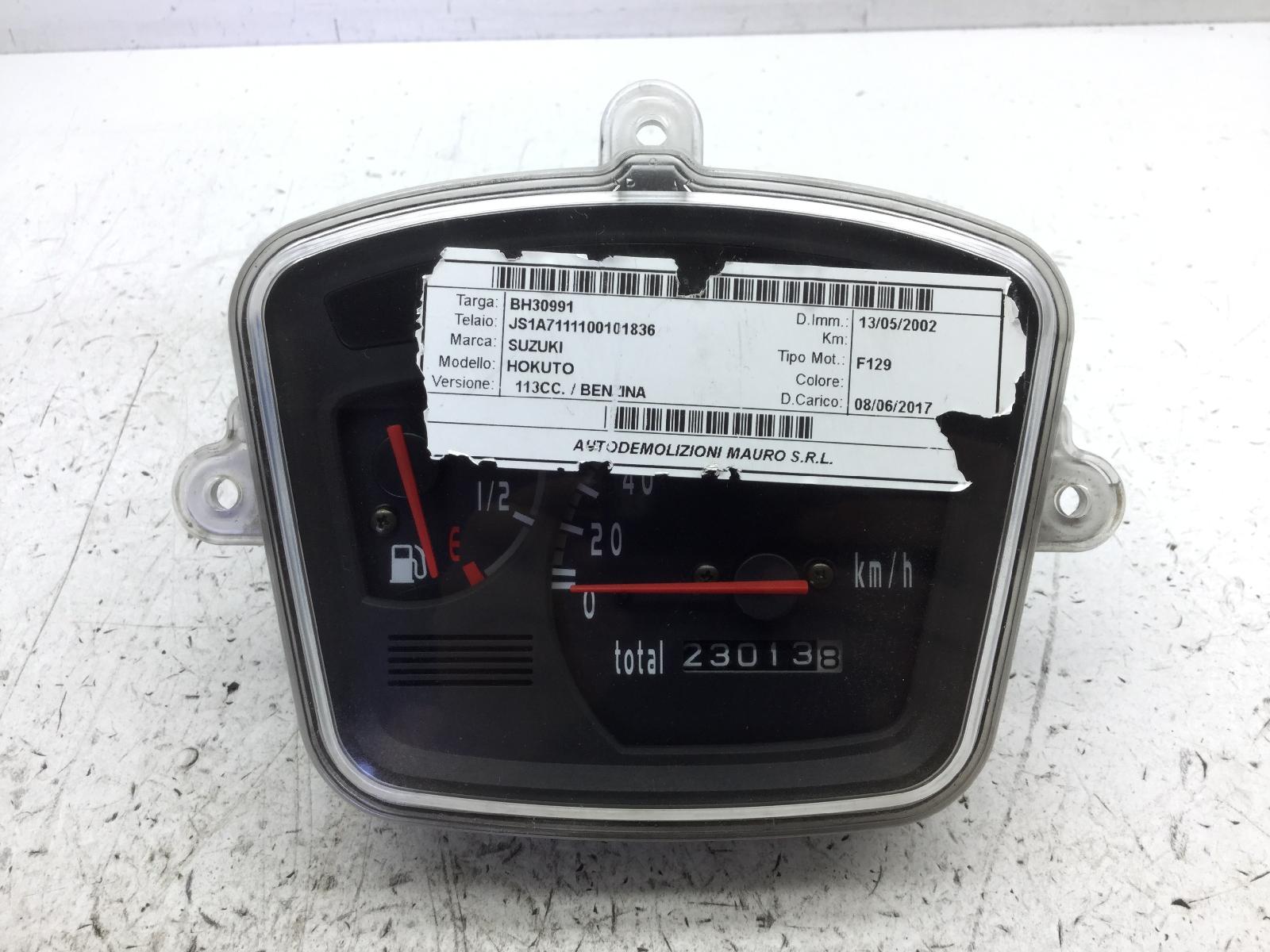 Suzuki ug hokuto 110 strumentazione contachilometri 2000 2000 a7111