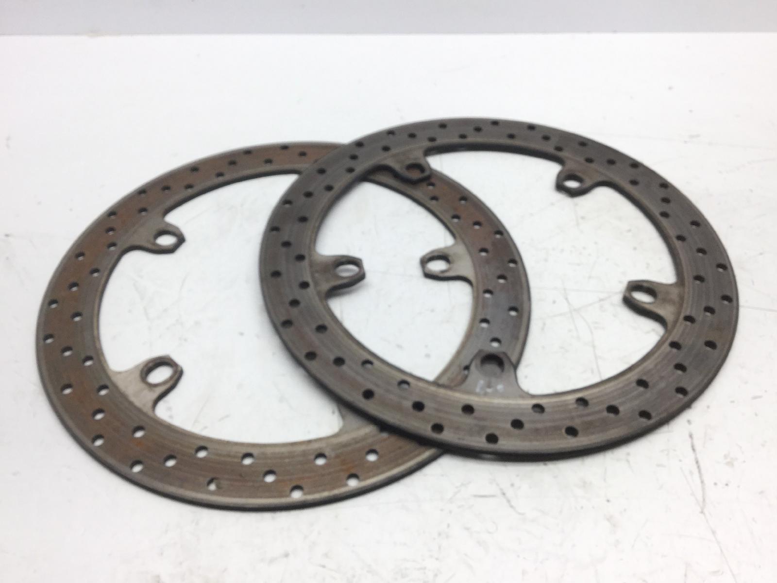 Bmw r 850 rt abs 850 coppia dischi freno anteriore 4,65mm 2002 2005 wb10417ax4ze