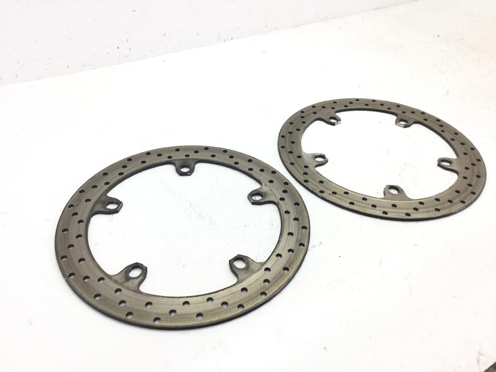 Bmw r 850 rt abs 850 coppia dischi freno anteriori - spessore: 4.7 mm 2002 2005 ex+polizia