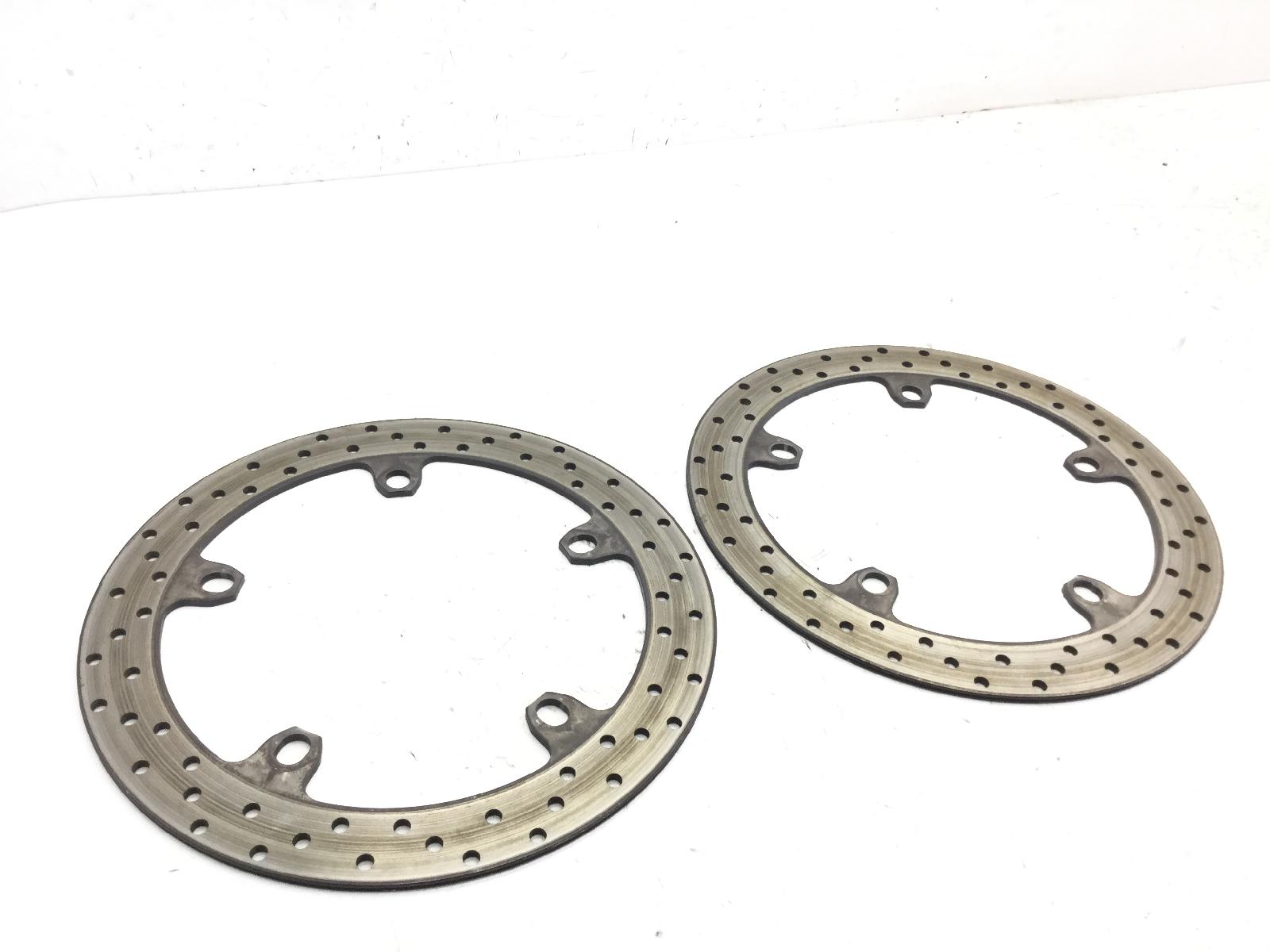 Bmw r 850 rt abs 850 coppia dischi freno anteriori - spessore: 4.7 mm 2002 2005 ex+polizia