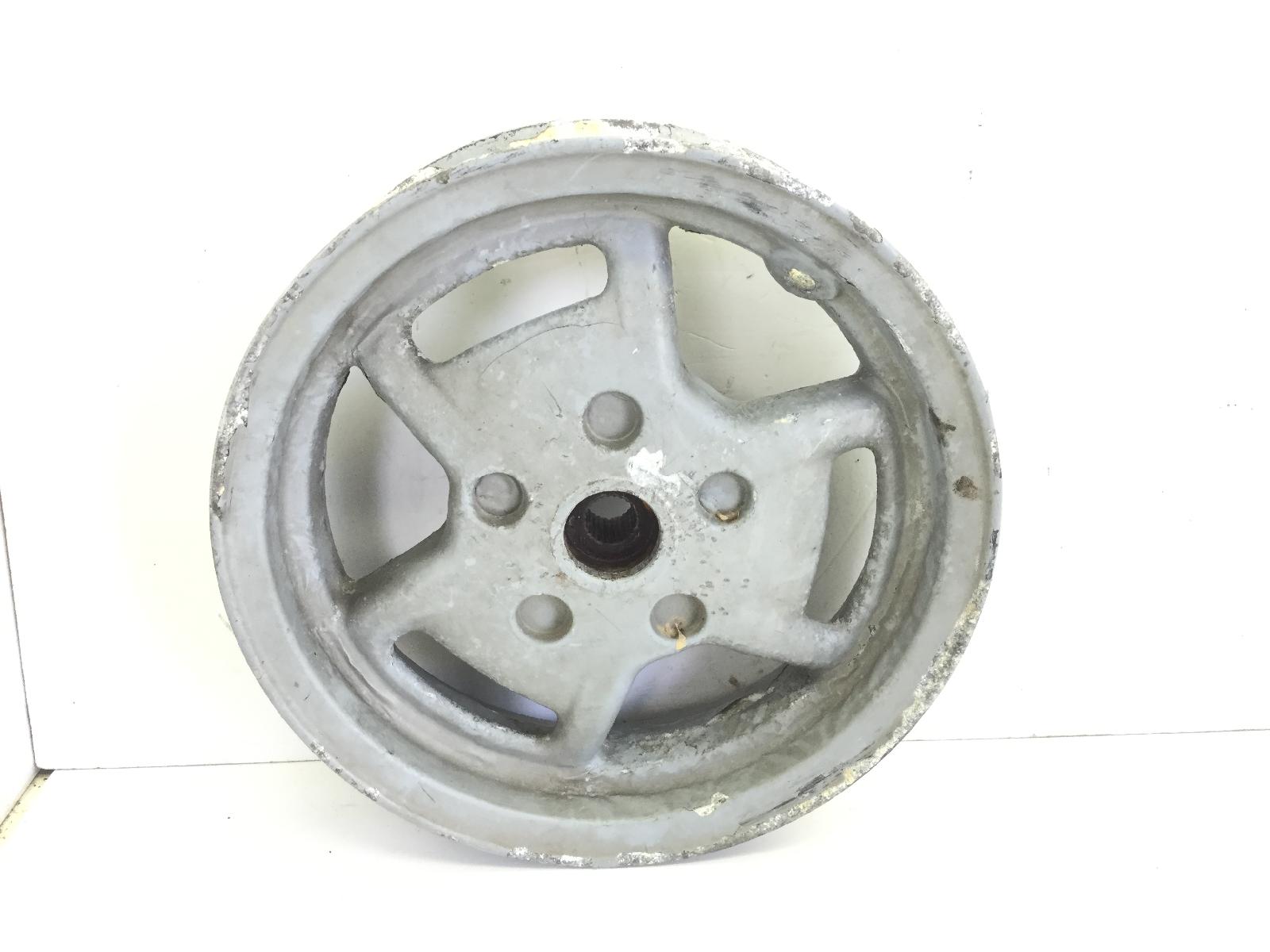 Piaggio sfera rst 50 cerchio ruota posteriore 10 x 2.50 - ossido 1995 1997 c0100