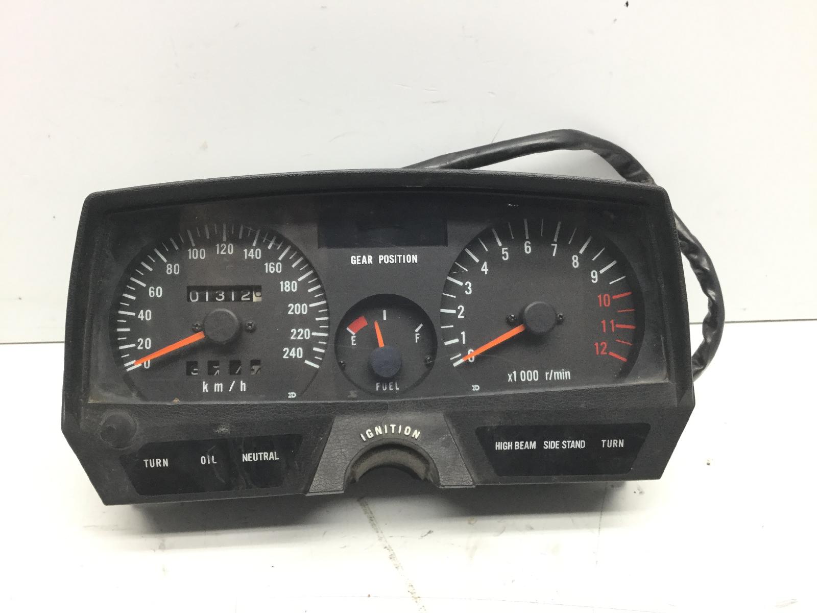 Suzuki gsx e f-h 550 strumentazione contachilometri per ricambi 1985 1987 gn71d