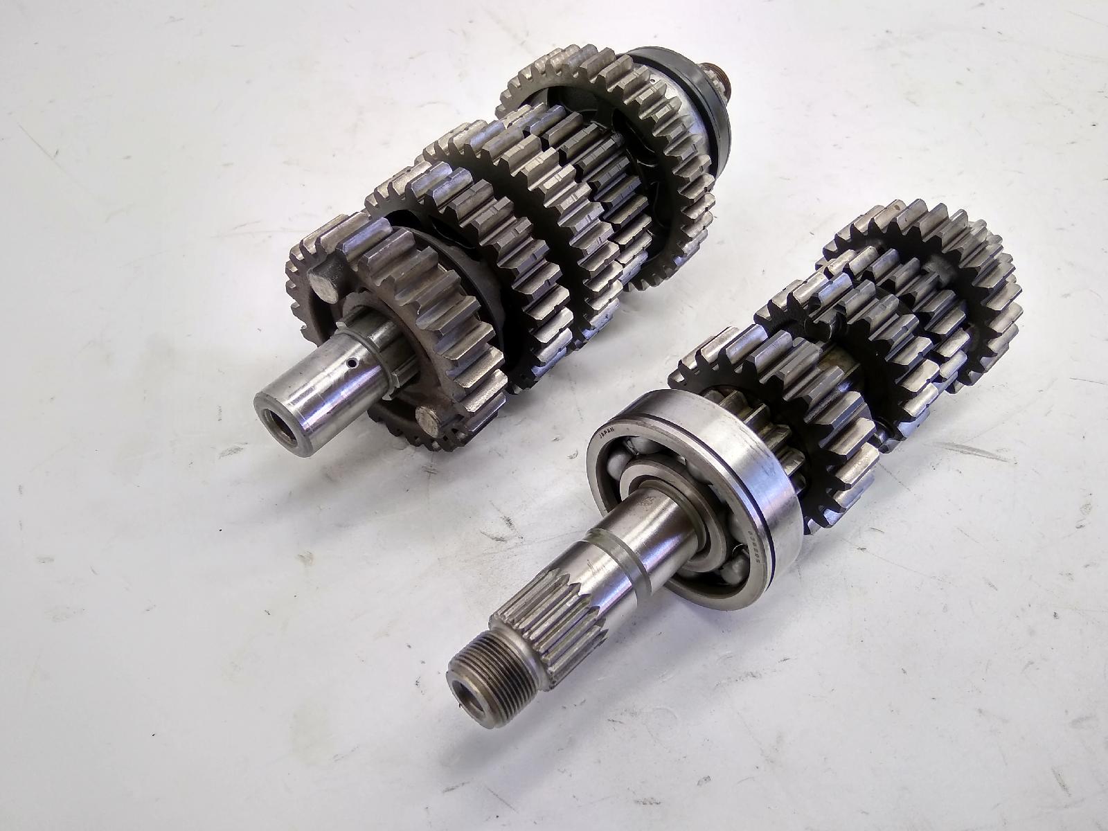 Yamaha fzs fazer 600 ingranaggio e alberi cambio 1998 1999 rj021+rj022