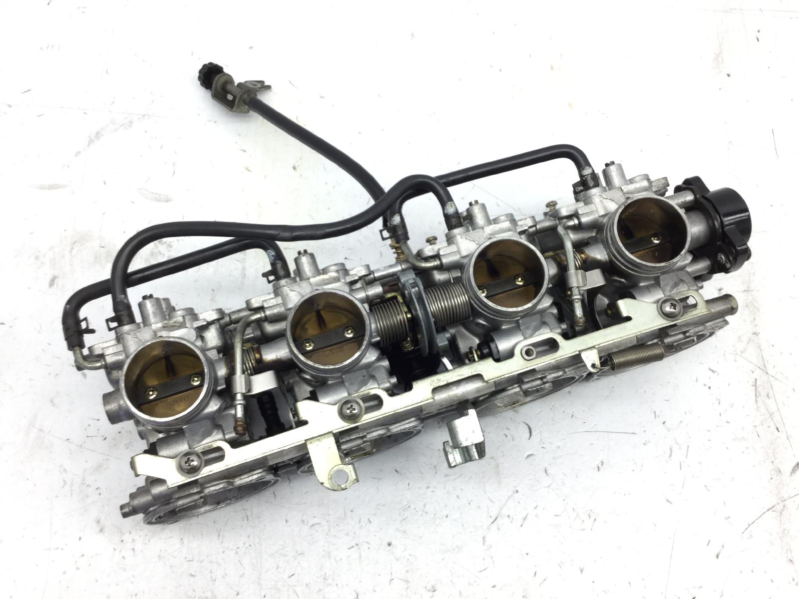 Yamaha fzs fazer 600 gruppo carburatori mikuni per ricambi 1998 1999 rj021+rj022