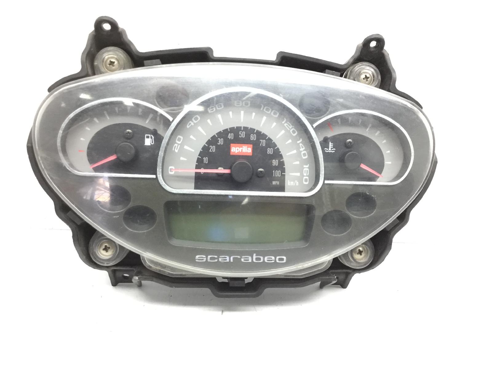 Aprilia scarabeo light 125 contachilometri strumentazione 2008 2008 rbb00