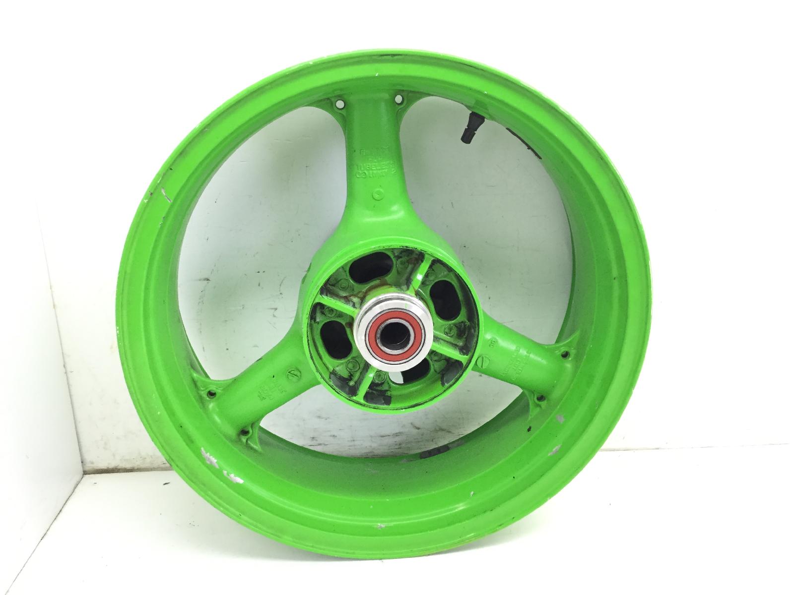 Kawasaki zx-6r ninja 600 cerchio ruota posteriore 17 x 5.50 2000 2001 zx600jja