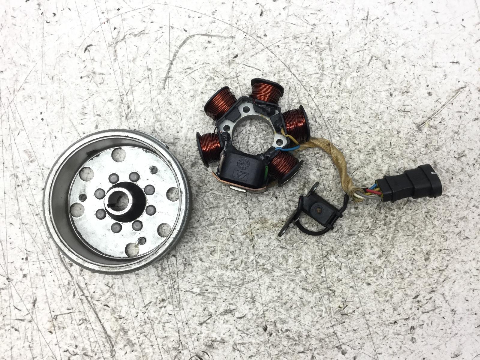 Piaggio vespa lx 2t 50 statore campo magnetico e volano 2009 2013 c38101