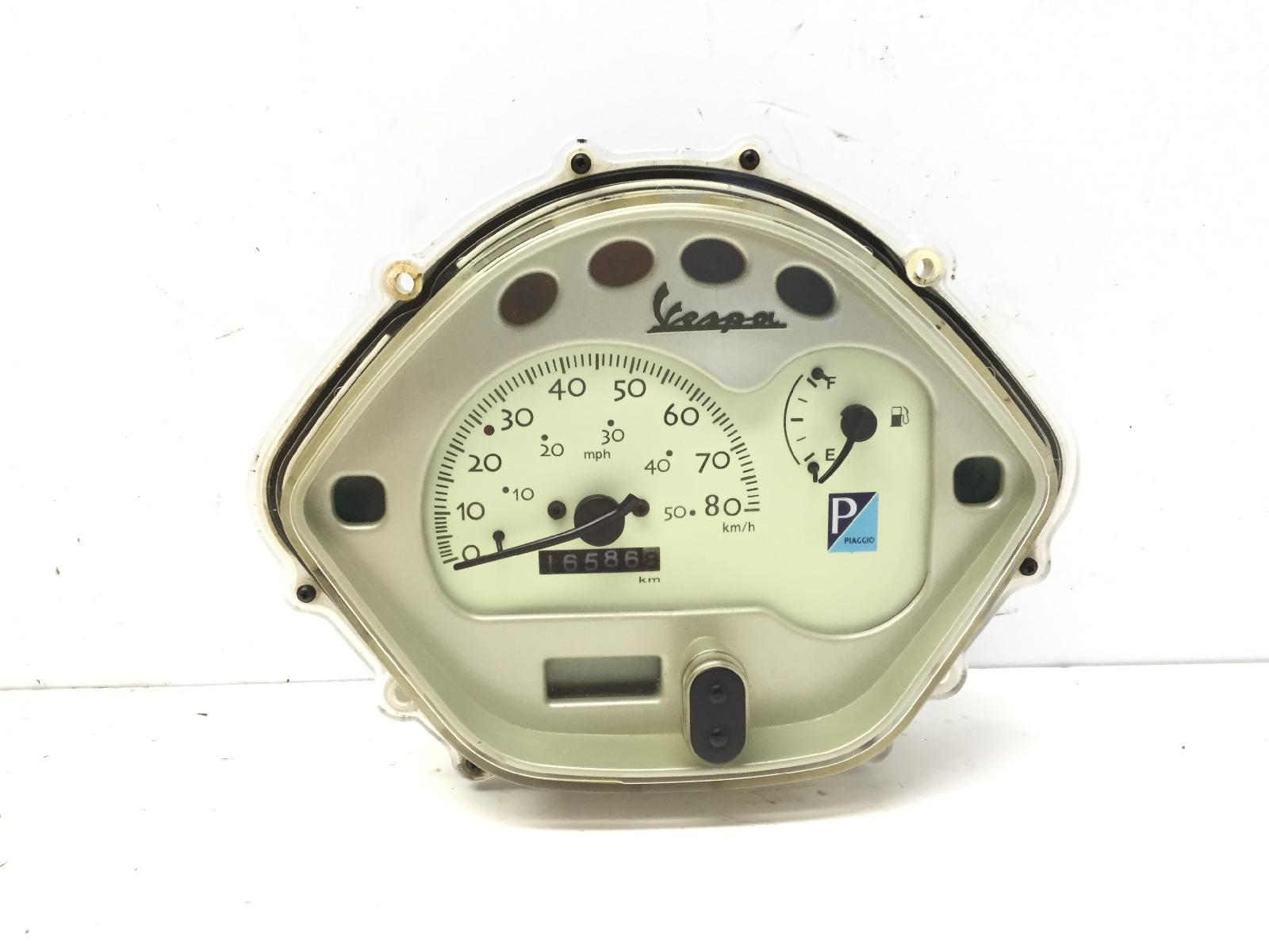 Piaggio vespa lx 2t 50 strumentazione contachilometri tachimetro 2009 2013 c38101