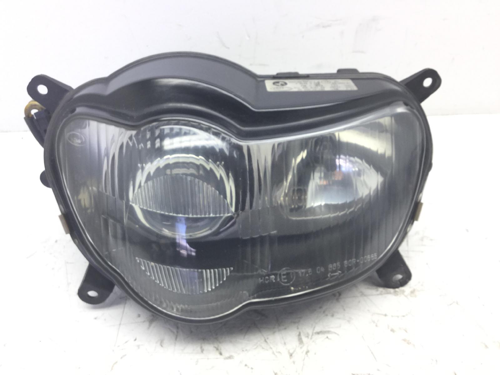 Bmw r 1100 s 1100 faro fanale anteriore con crepa su attacco 2000 2000 wb10422a2xza