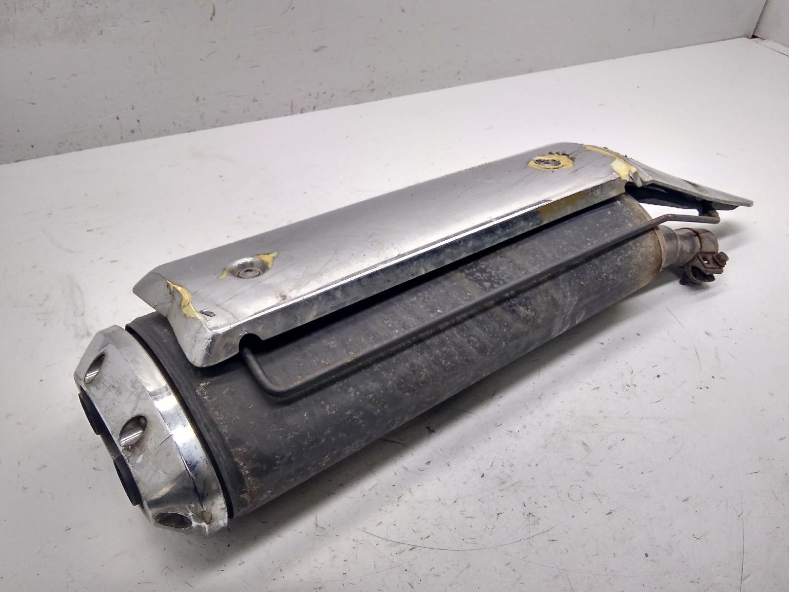 Honda silver wing 600 scarico marmitta terminale - protezione calore rotta 2005 2005 jh2pf01a15k