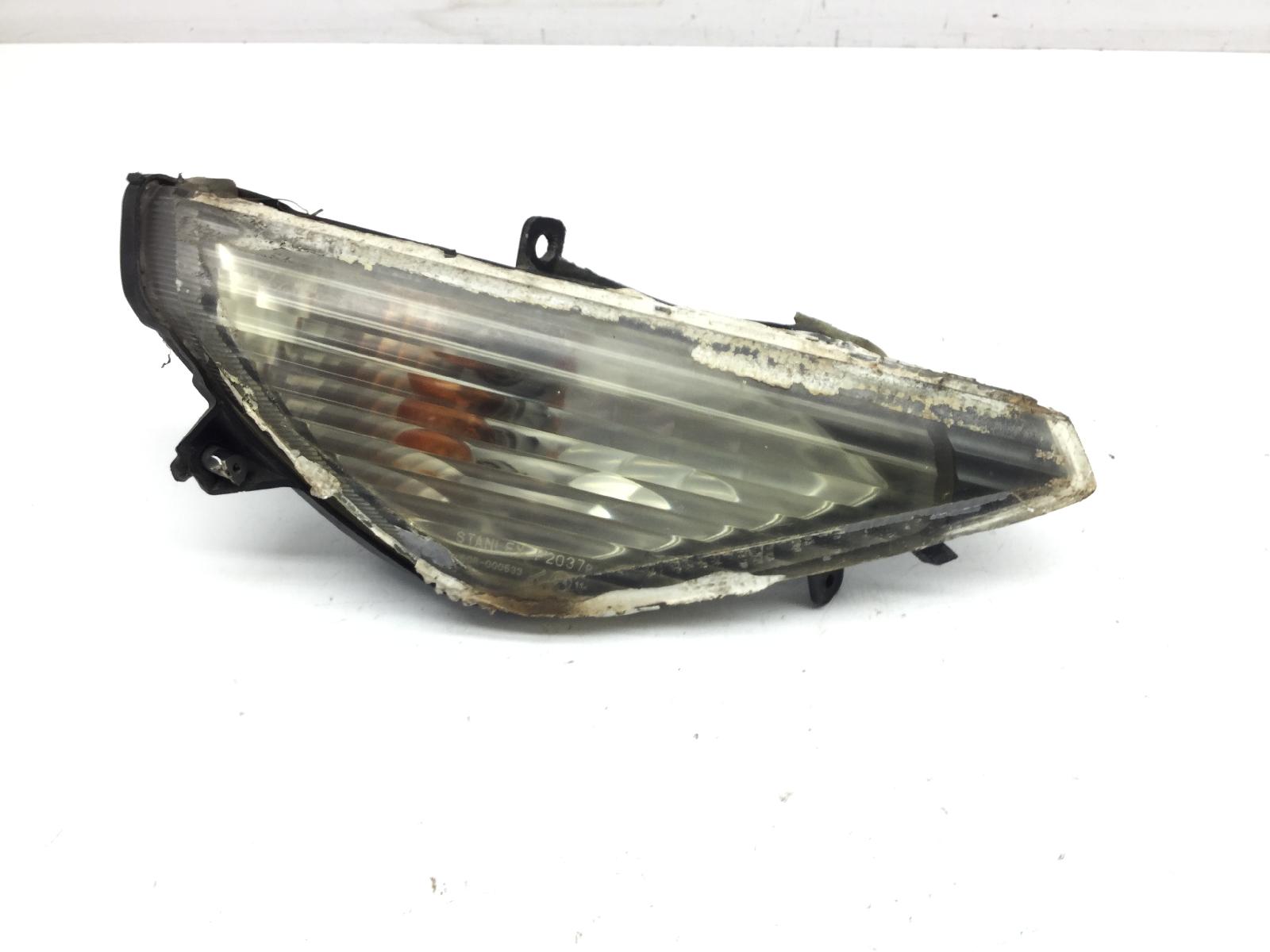 Honda silver wing 600 freccia destra anteriore gemma ingiallita 2005 2005 jh2pf01a15k