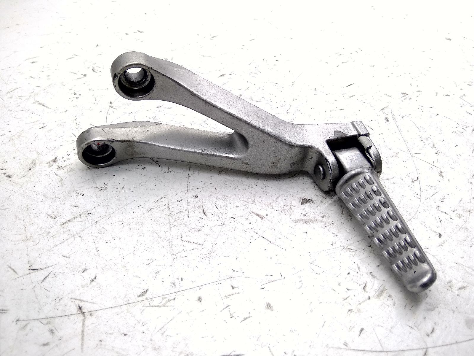 Kawasaki ninja zx-6r 636 pedana posteriore sinistra e supporto 2003 2004 zx636bba