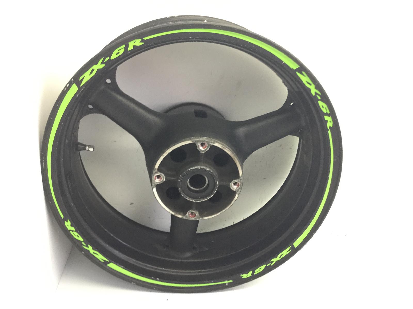 Kawasaki ninja zx-6r 636 cerchio ruota posteriore 17 x 5.50 2003 2004 zx636bba