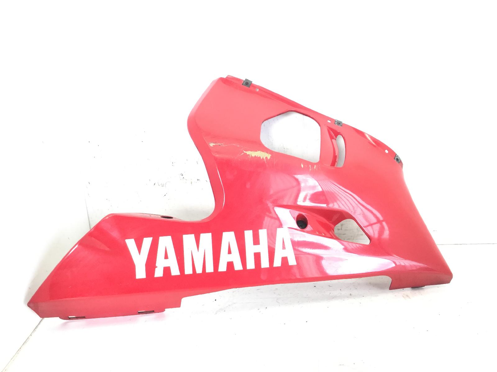 Yamaha yzf r6 600 carena chiglia inferiore destra 1999 2000 rj031-rj032