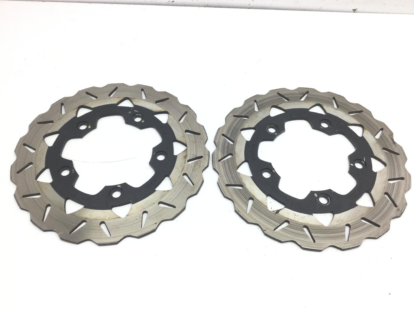 Kymco xciting i r 300 coppia dischi freno anteriori - spessore: 4,8 mm 2009 2009 t72011
