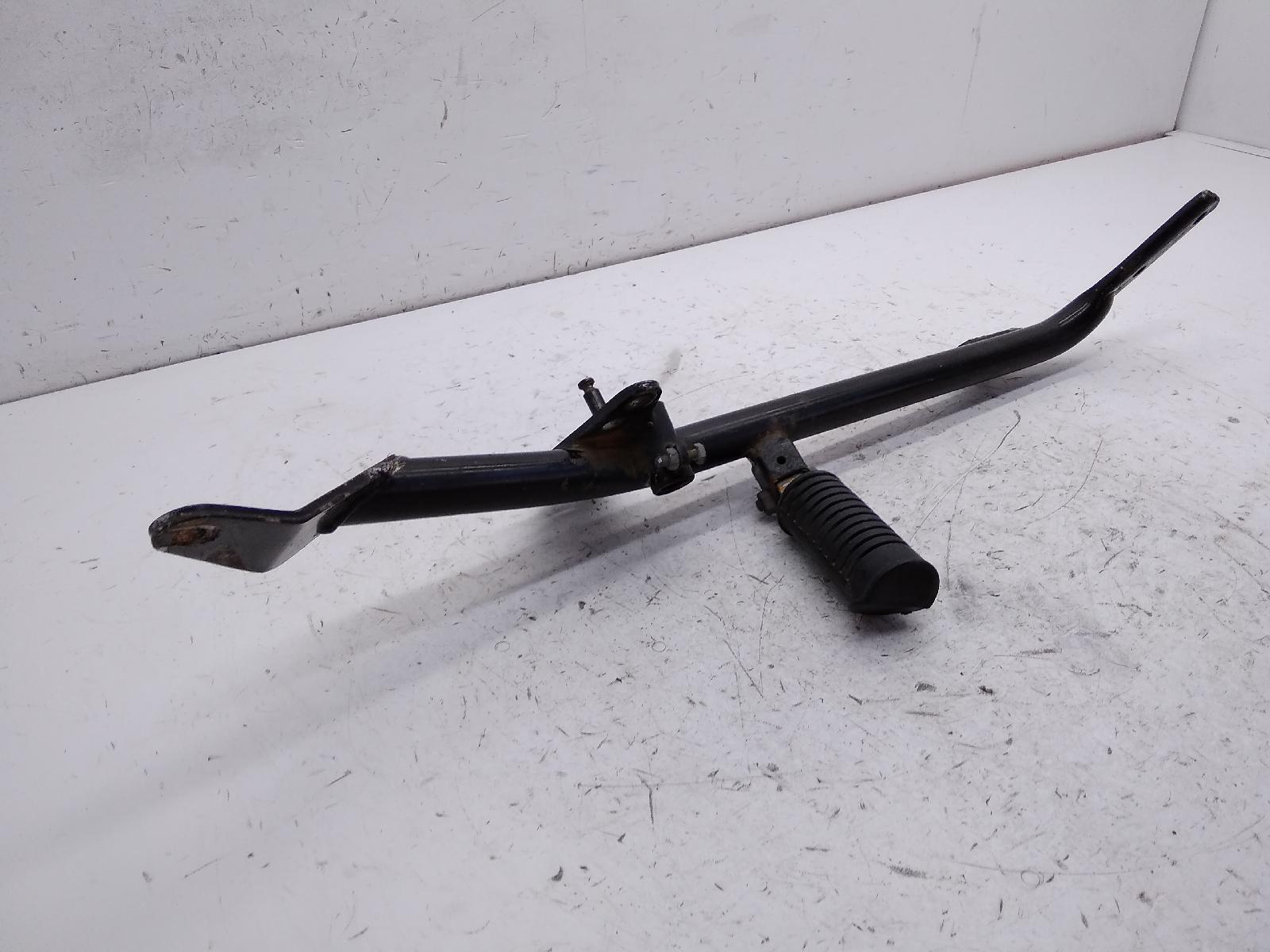 Moto guzzi v75 sp 750 pedana anteriore destra e staffa supporto 1990 1994
