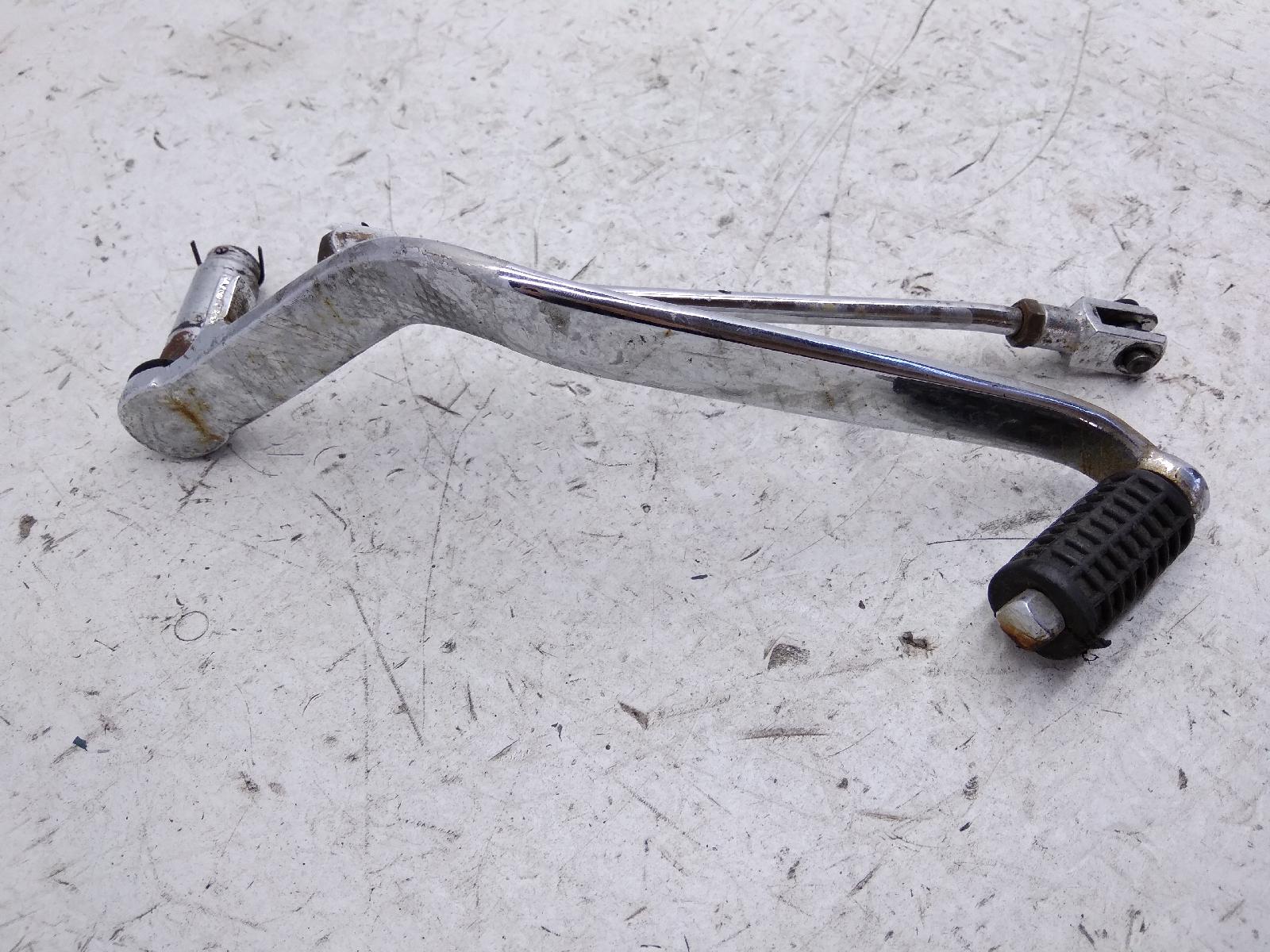 Moto guzzi v75 sp 750 pedale freno posteriore e asta - da raddrizzare 1990 1994