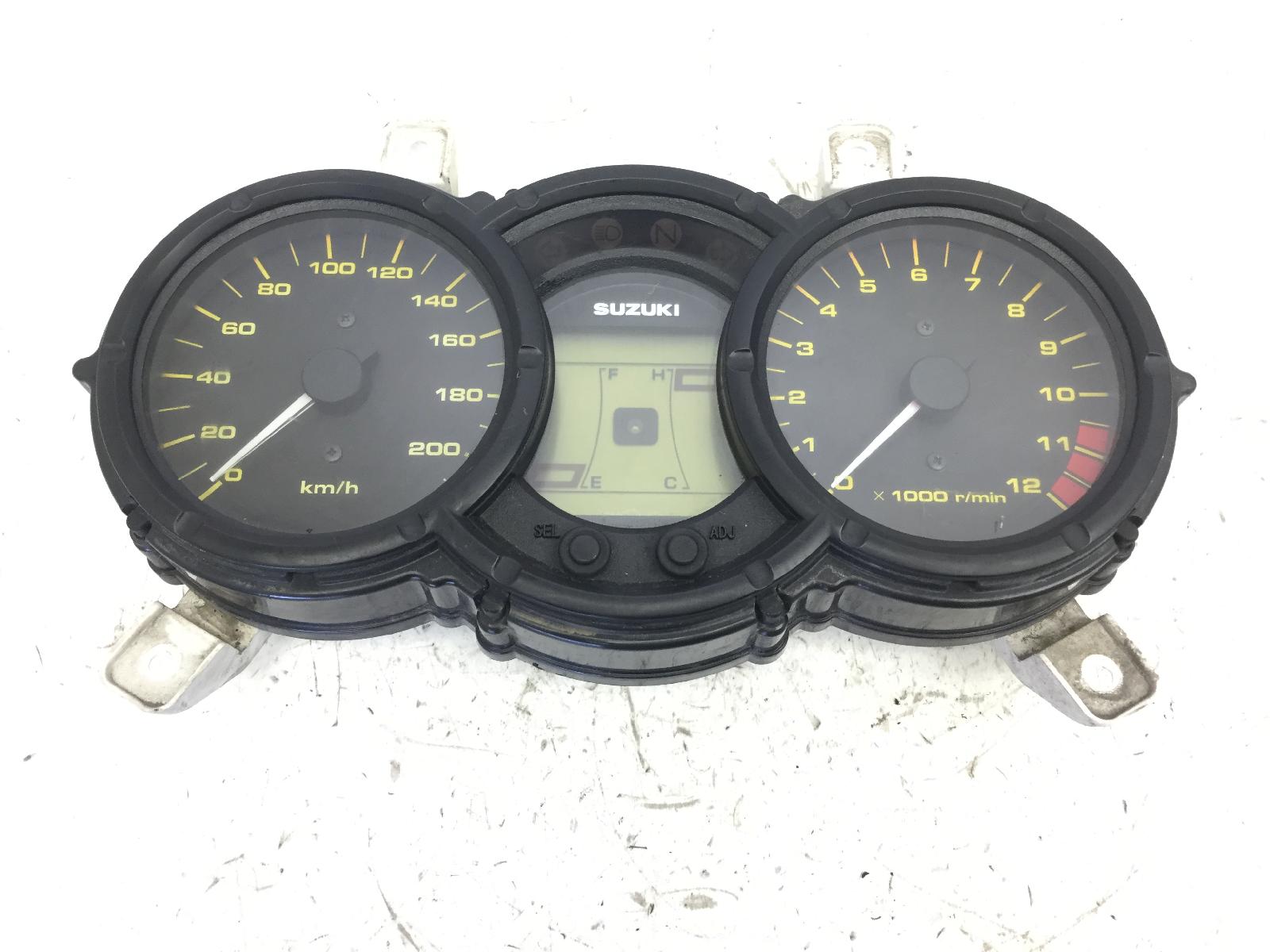 Suzuki dl v-strom k7 650 strumentazione contachilometri tachimetro 2007 2007 b1111