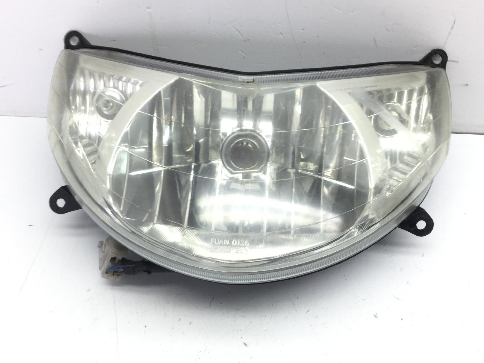 Sym hd euro3 125 faro fanale anteriore vetro ingiallito e macchie 2007 2008 lh18w