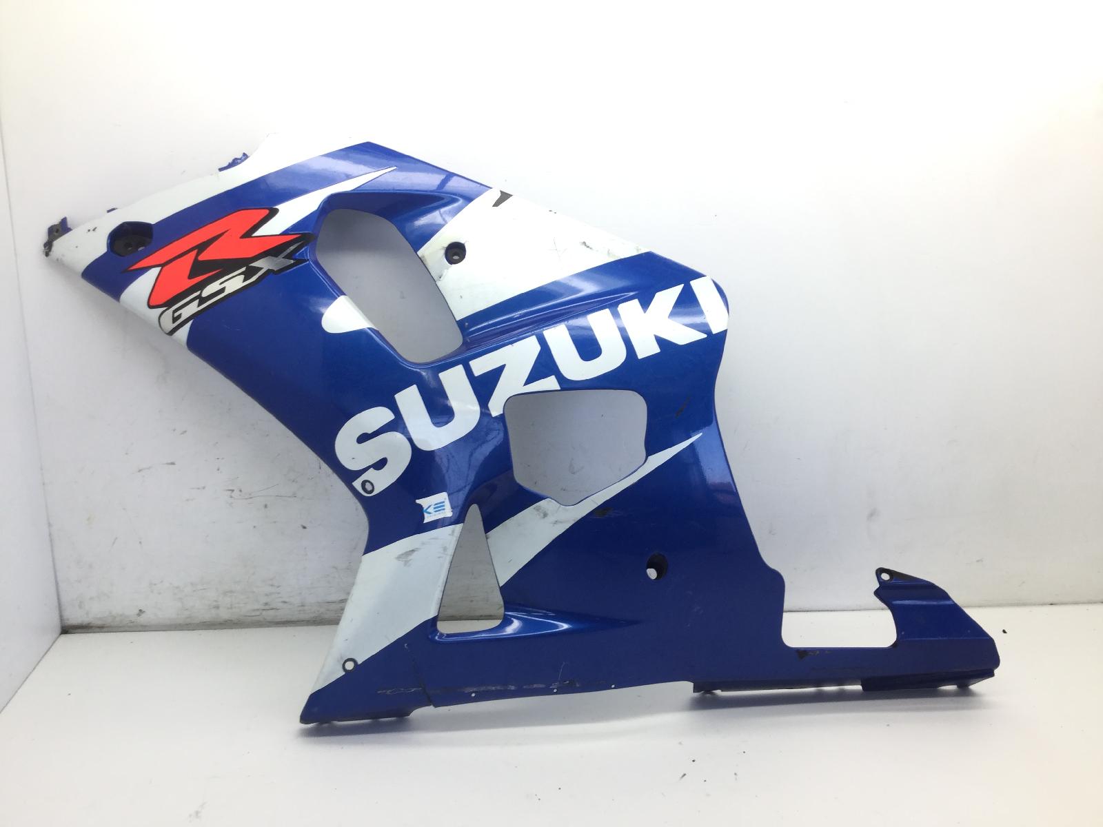 Suzuki gsx-r k1 k3 600 carena fiancata anteriore sinistra - attacchi rotti 2001 2001 bg111
