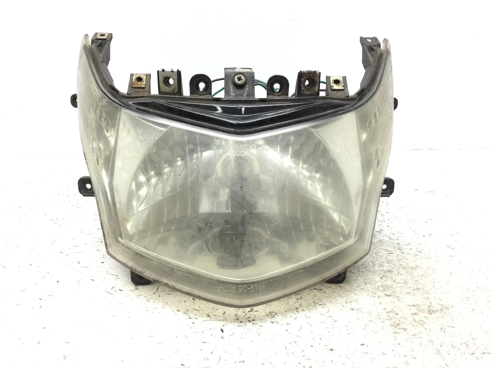 Kymco dink 4t 50 faro fanale anteriore vetro ingiallito 2007 2007 u50000