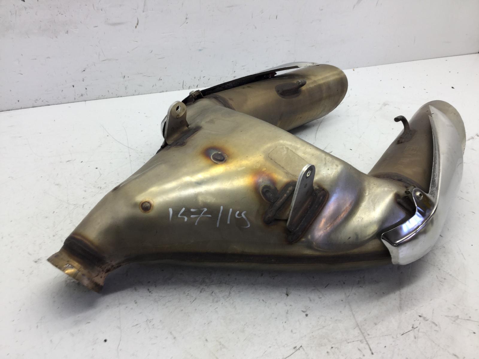 Ktm super duke 990 terminale scarico marmitta e piastre protezione calore 2007 2011 bkvd94026m