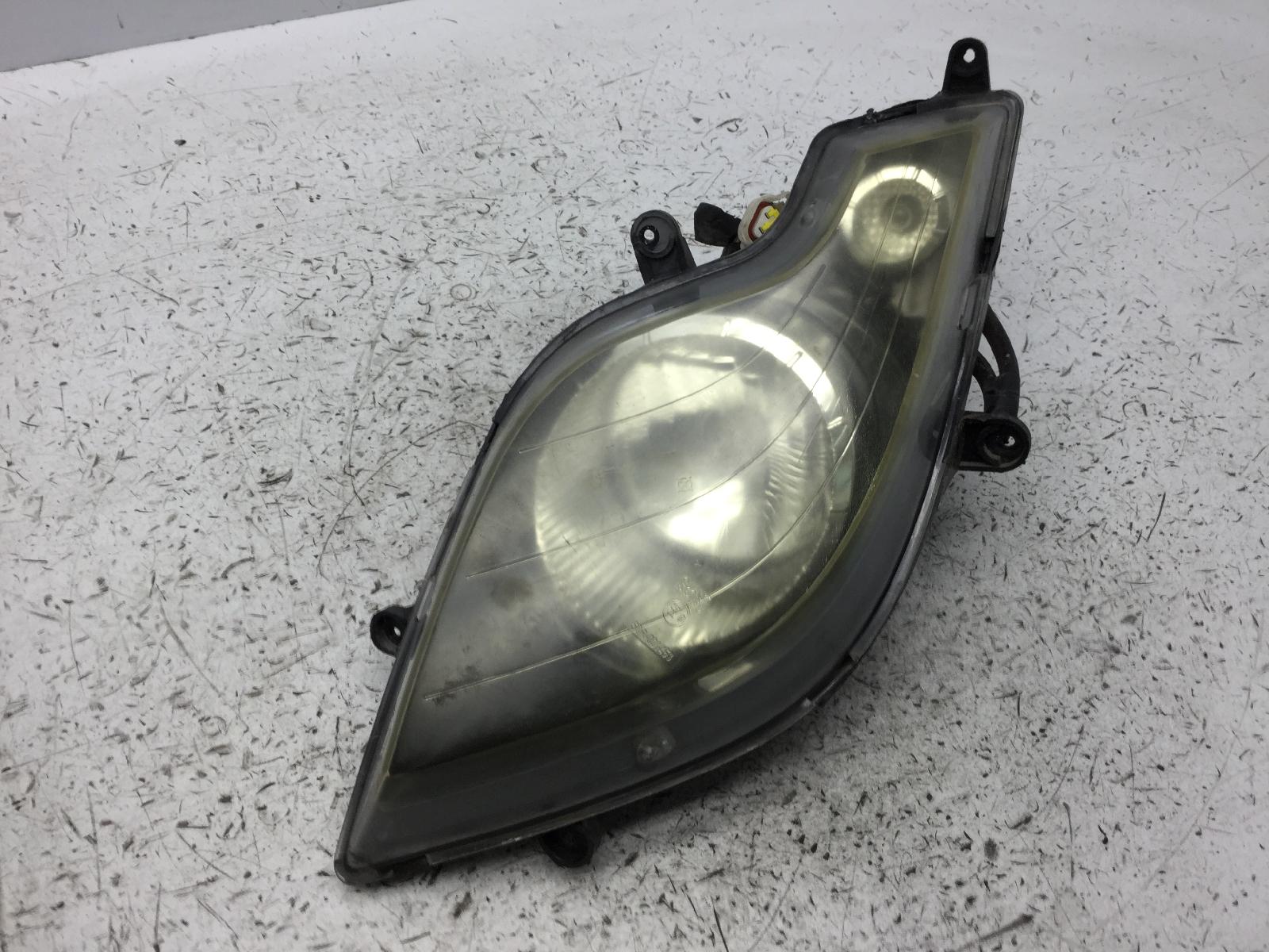 Keeway outlook 125 faro fanale anteriore sinistro vetro ingiallito 2007 2007 lbbt130138b