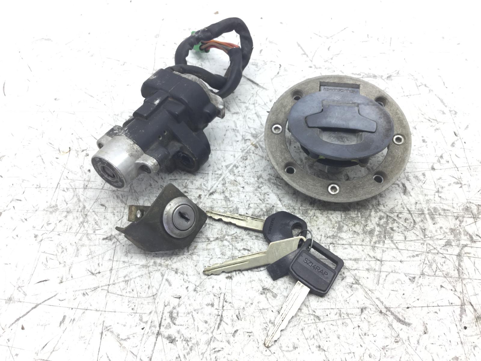 Suzuki sv 650 blocchetto chiave serratura tappo serbatoio 1999 1999 av133