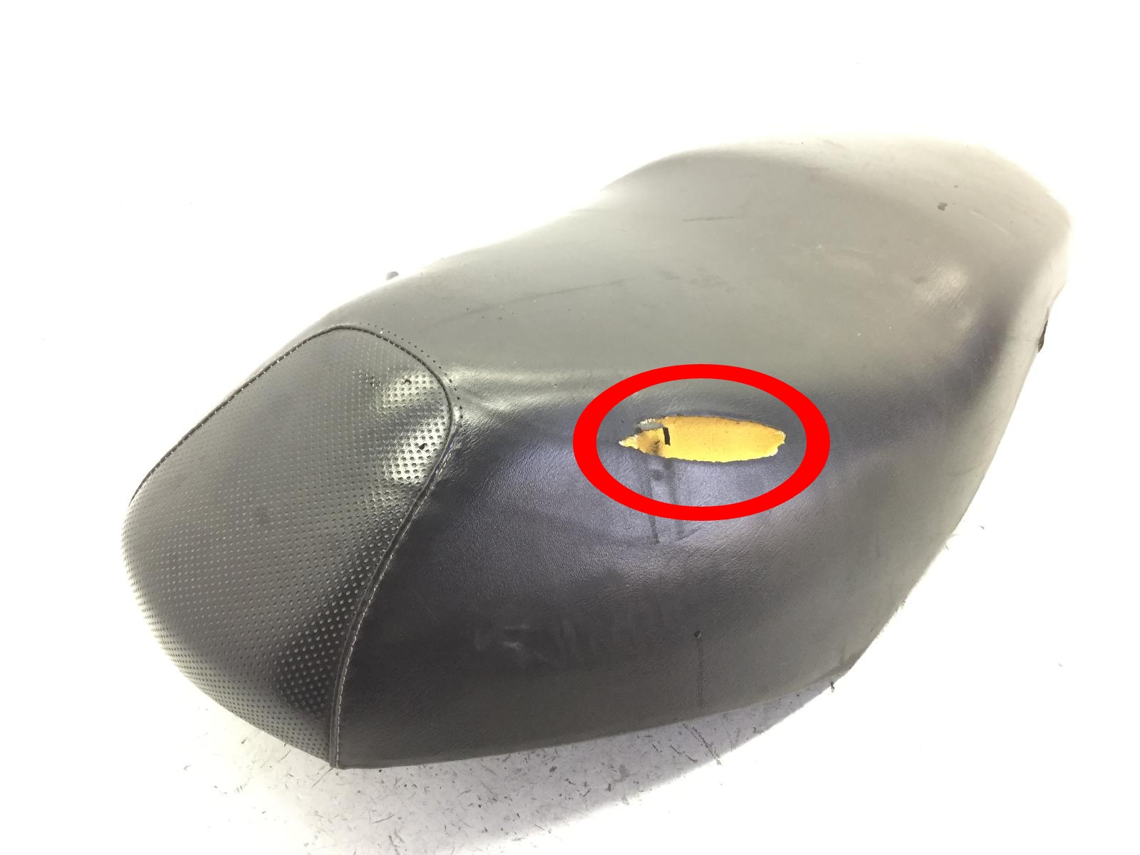 Malaguti f12 r phantom ac cinese 50 sella saddle - strappi su fodera 2009 2010 zjm83020183....