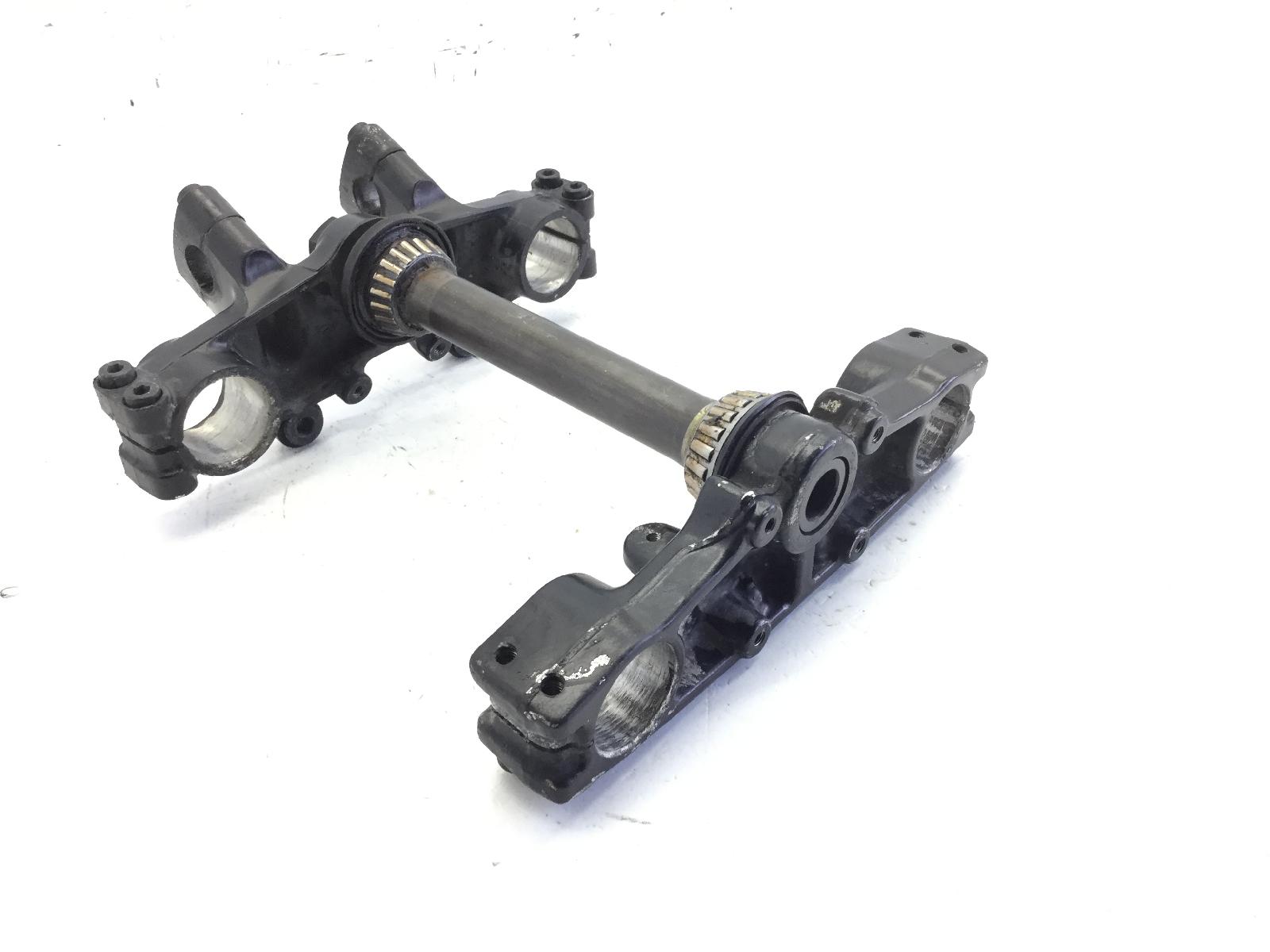 Kawasaki klr 600 coppia piastre forcella e cavallotti supporto manubrio 1991 1994 kl600b