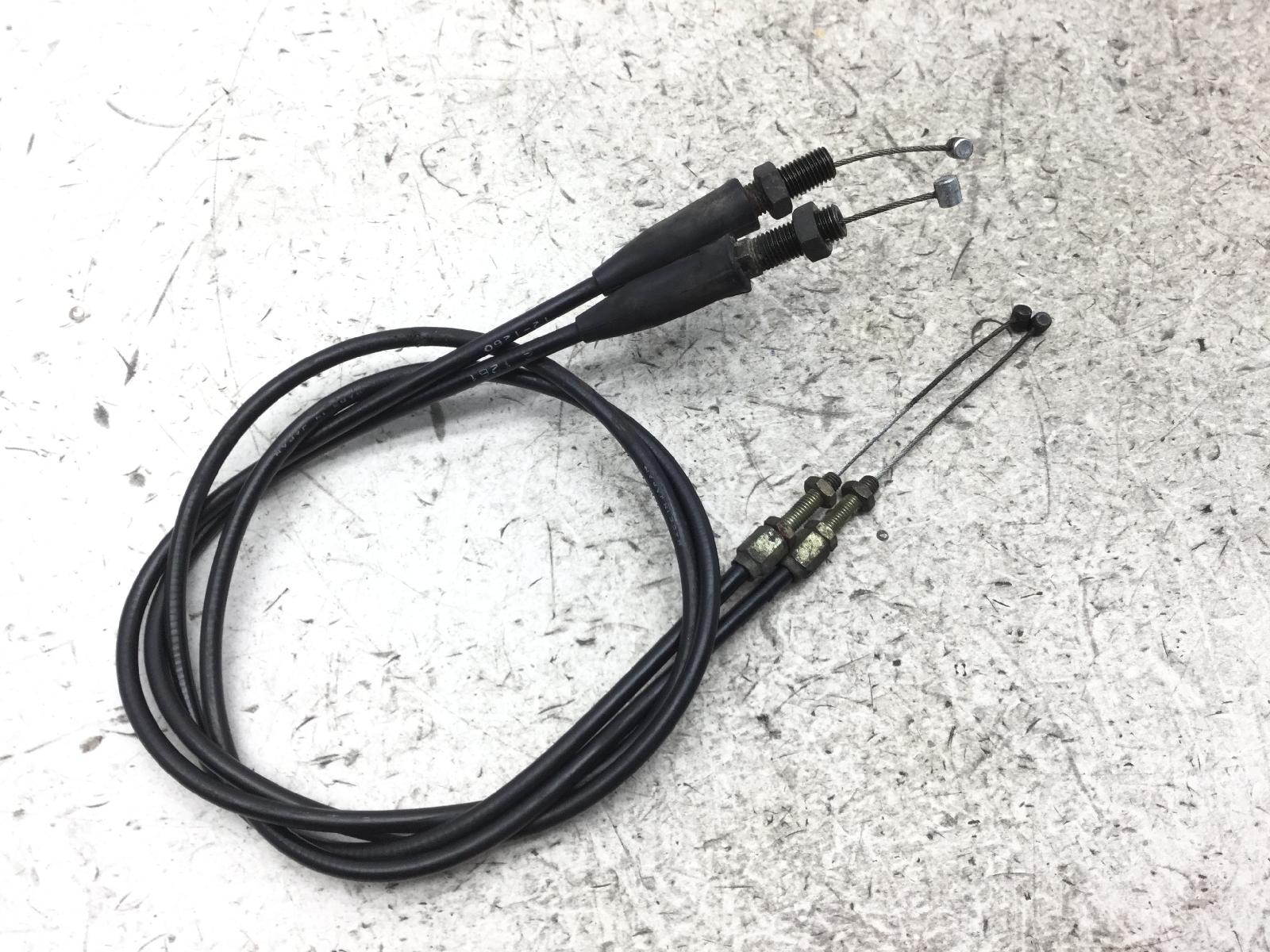 Kawasaki klr 600 coppia cavi guaina gas acceleratore 1991 1994 kl600b