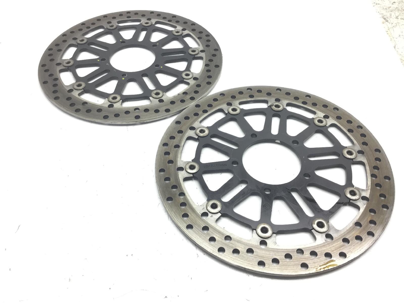Mv agusta f3 675 coppia dischi freno anteriore con spessore 4.41 mm 2012 2014 f320bafv