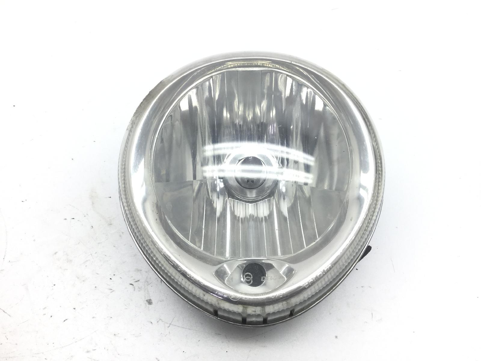 Piaggio beverly tourer 125 faro fanale anteriore con crepa su vetro 2007 2010 m28901