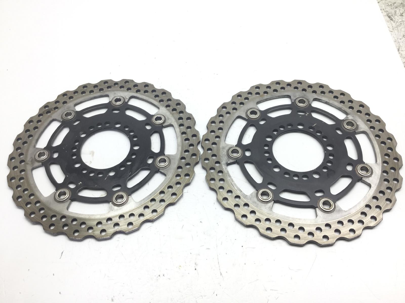 Kawasaki z800 z 800 coppia dischi freno anteriore con spessore 4.85 mm 2013 2016 zr800ccda