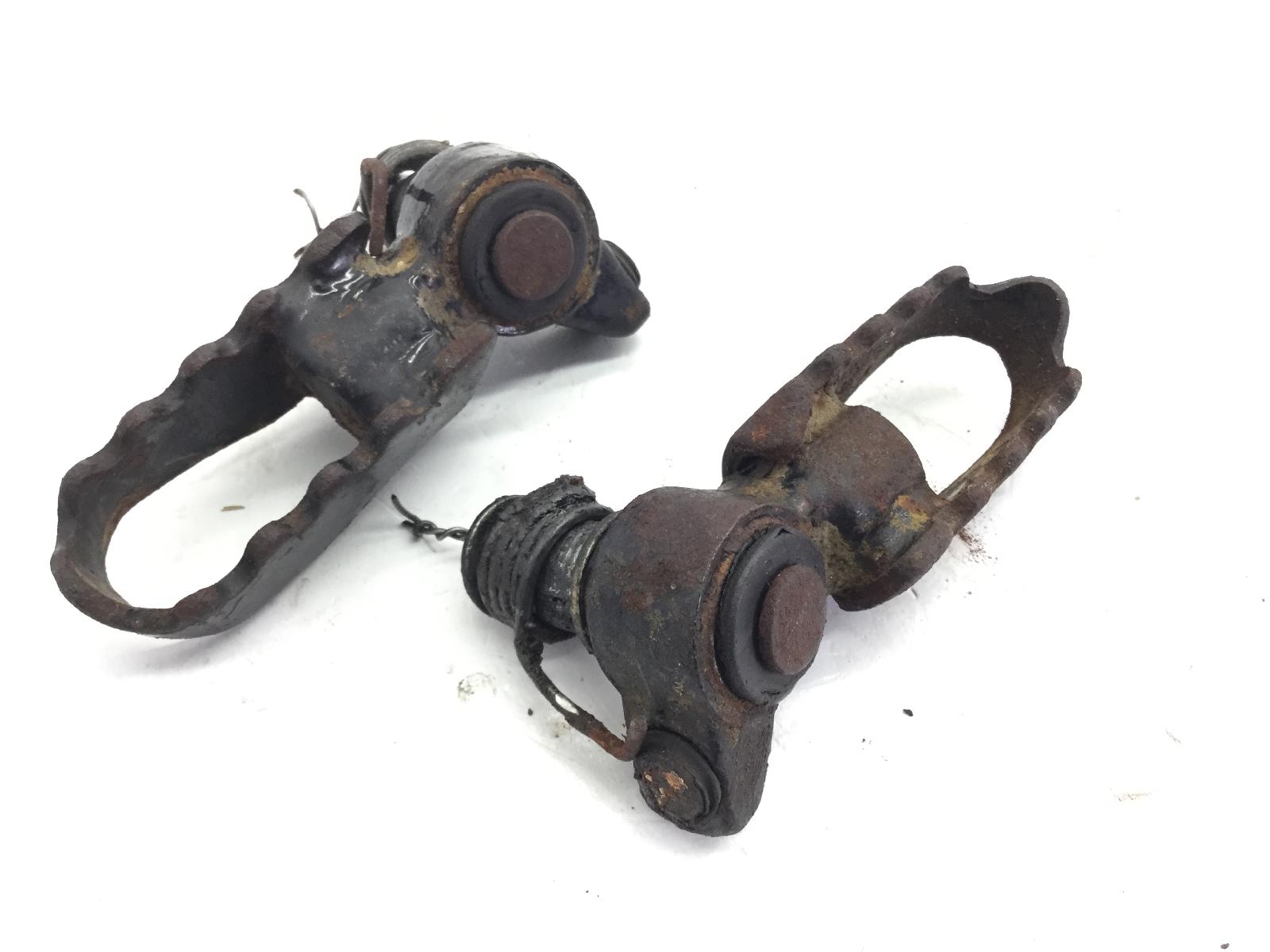 Honda nx transcity 125 coppia pedane poggiapiedi anteriori 1988 1988 jd12