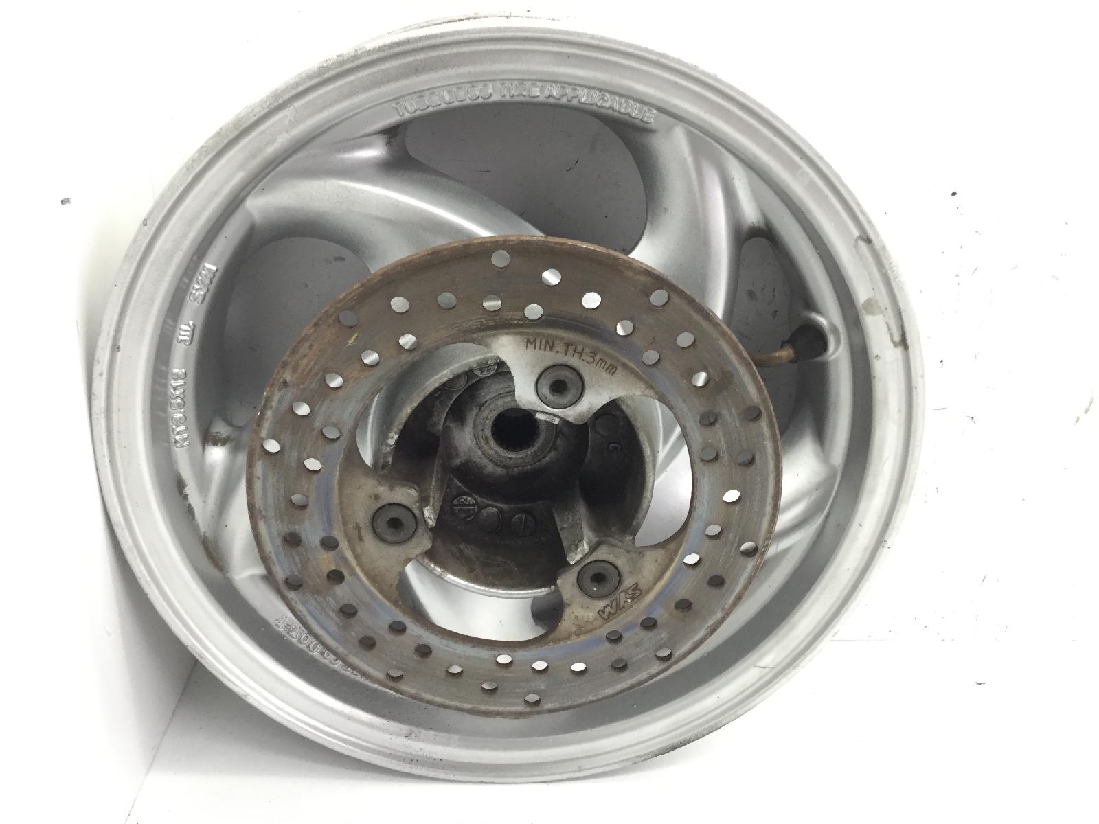 Sym joyride 200 cerchio ruota posteriore 12 x 3.00 e disco 2003 2004 rfgla18wx5