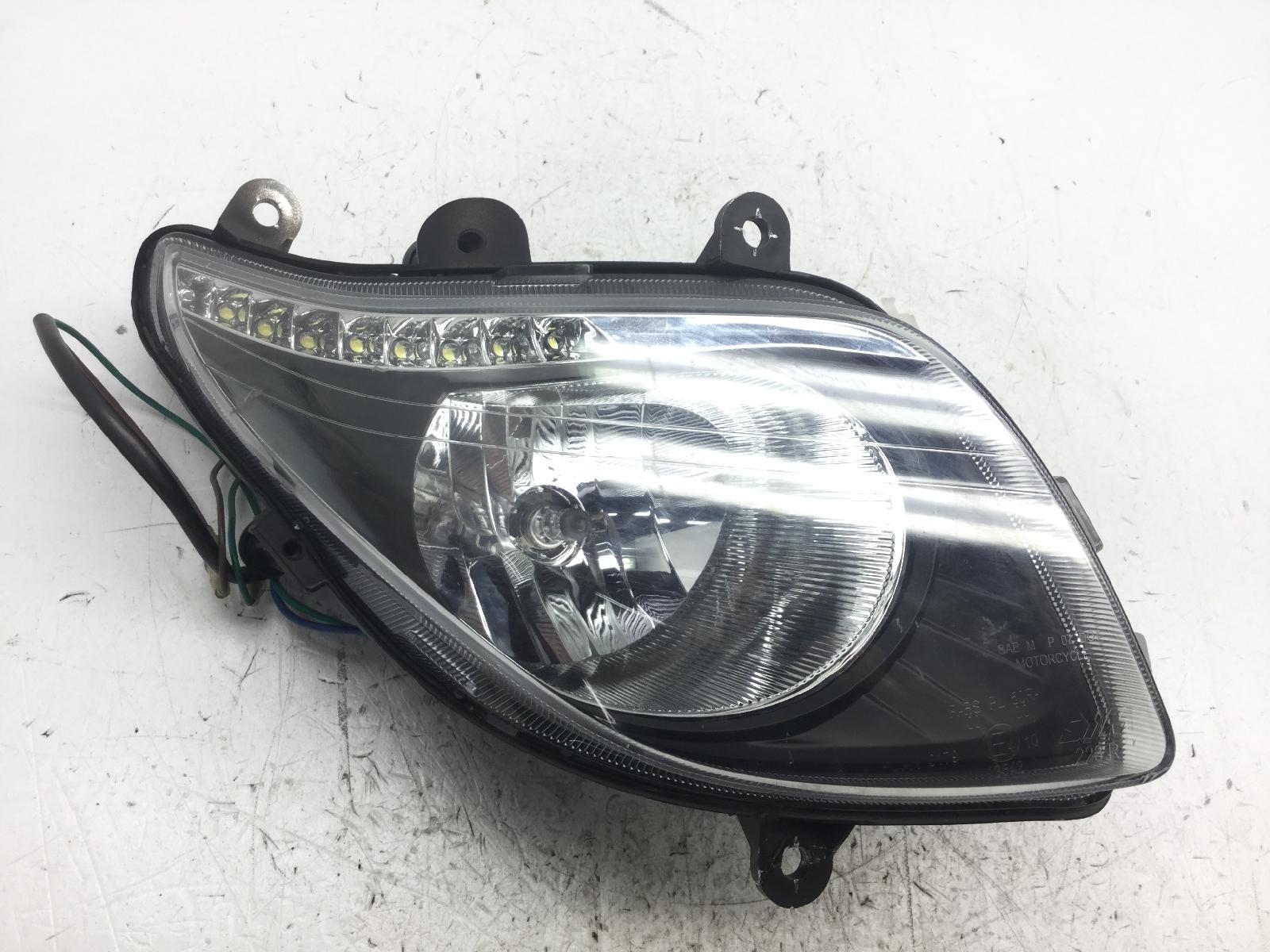 Sym joymax i 300 faro fanale luce anteriore destro con staffa giunzione 2010 2010 rfglm30wybs