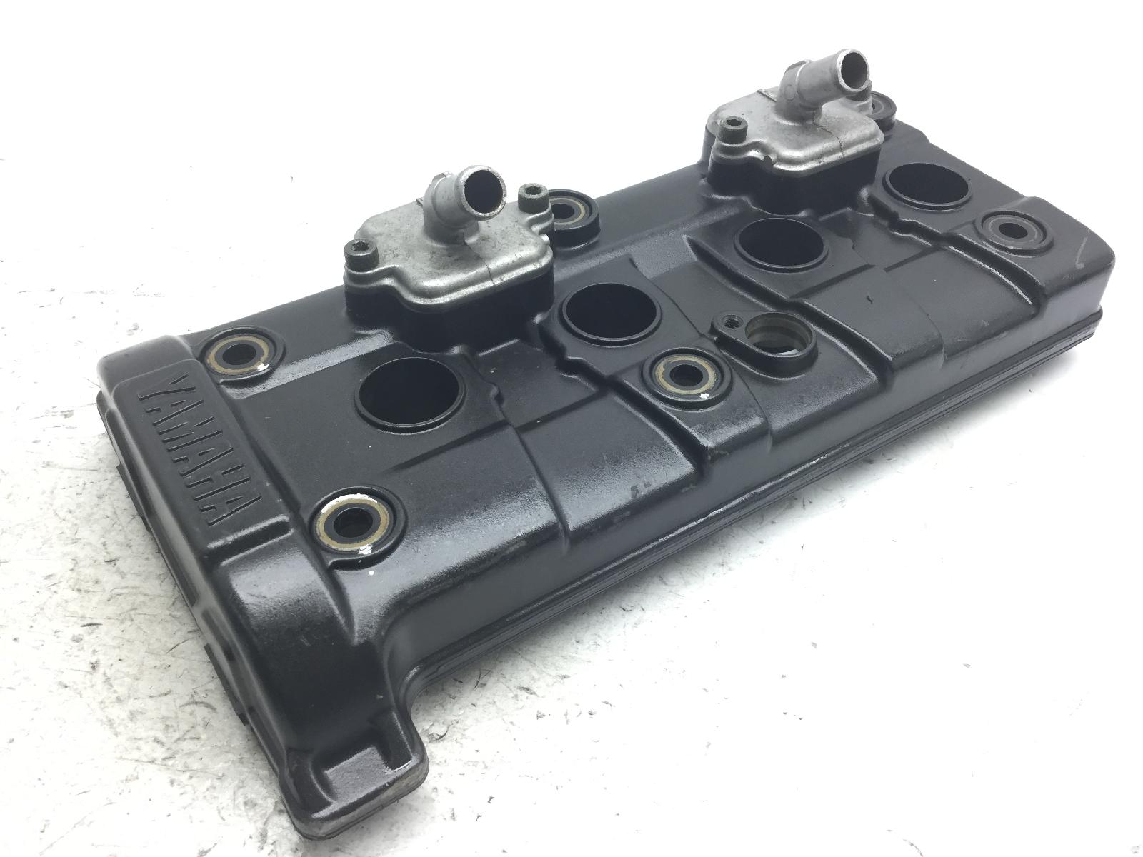 Yamaha yzf r6 600 coperchio testata testa head nero con guarnizione 2005 2005 rj095
